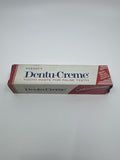 Vintage Dentu-Creme 2.6 Oz Toothpaste for False Teeth by Wernet's With Contents