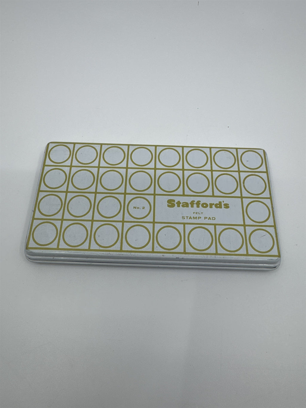 Vintage Stafford's Felt Stamp Pad Stafford Reeves Inc.