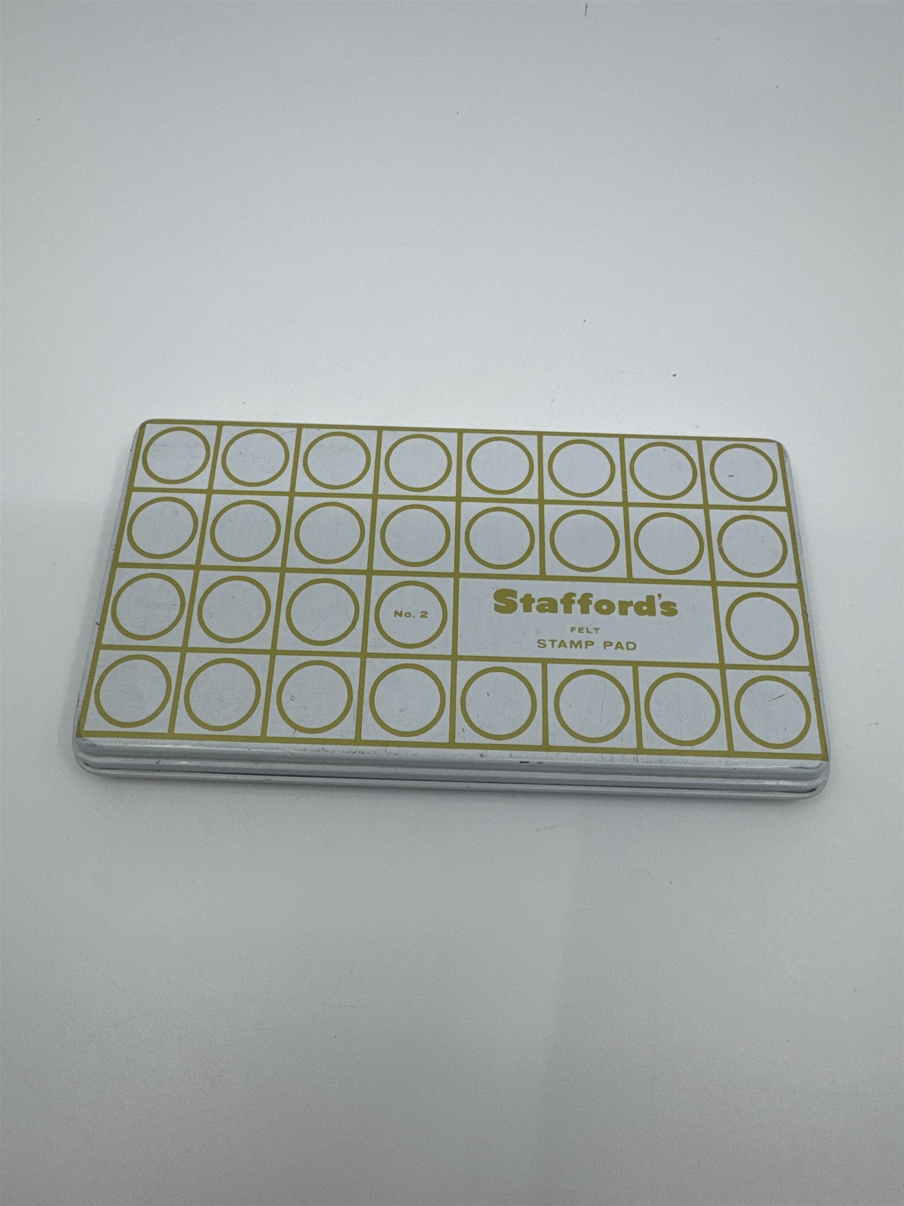 Vintage Stafford's Felt Stamp Pad Stafford Reeves Inc.