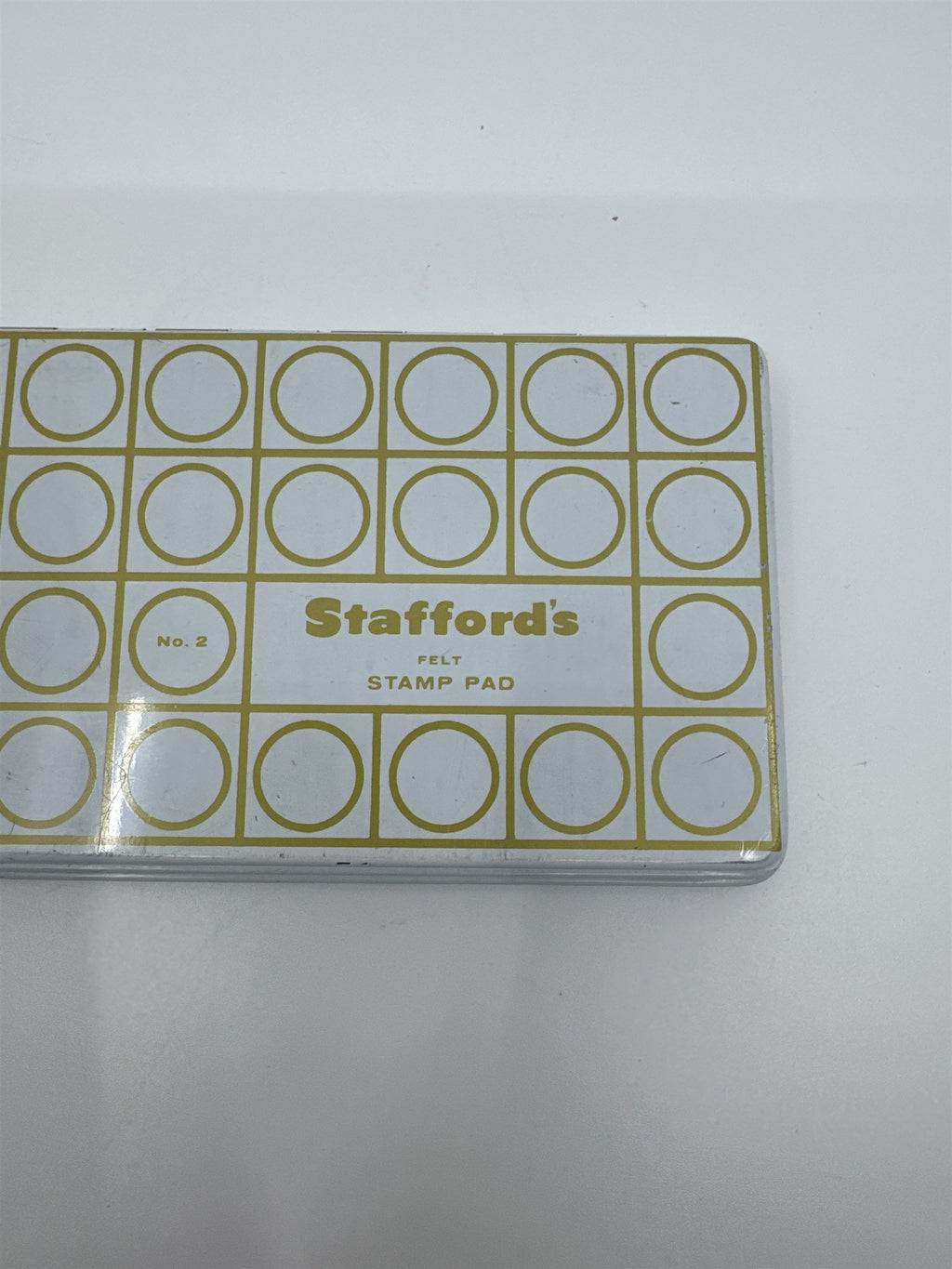 Vintage Stafford's Felt Stamp Pad Stafford Reeves Inc.