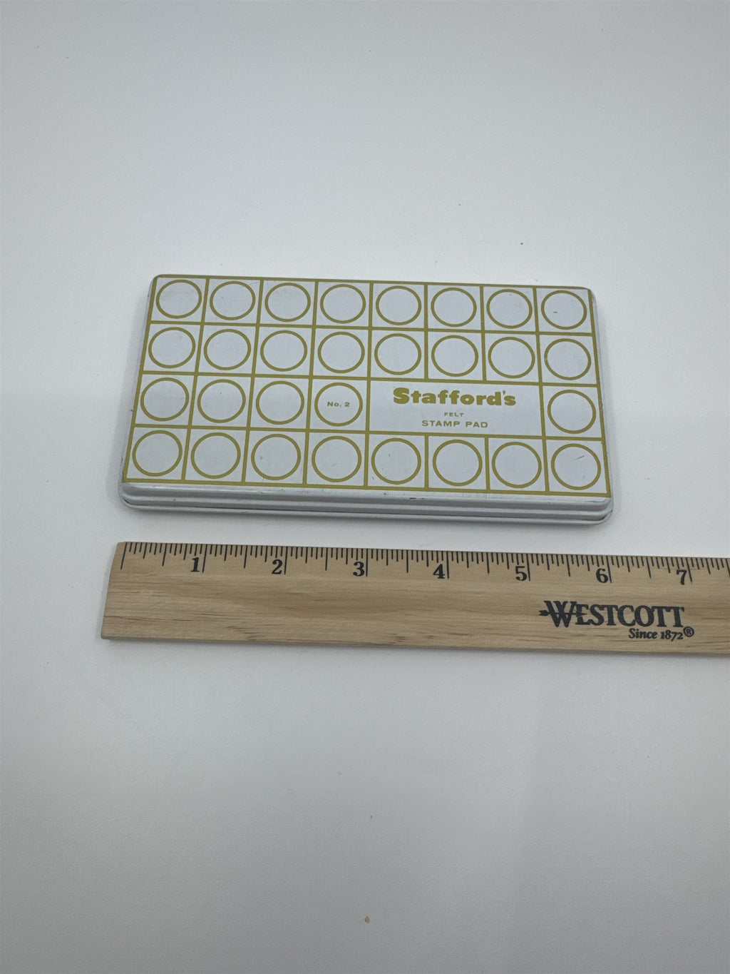 Vintage Stafford's Felt Stamp Pad Stafford Reeves Inc.