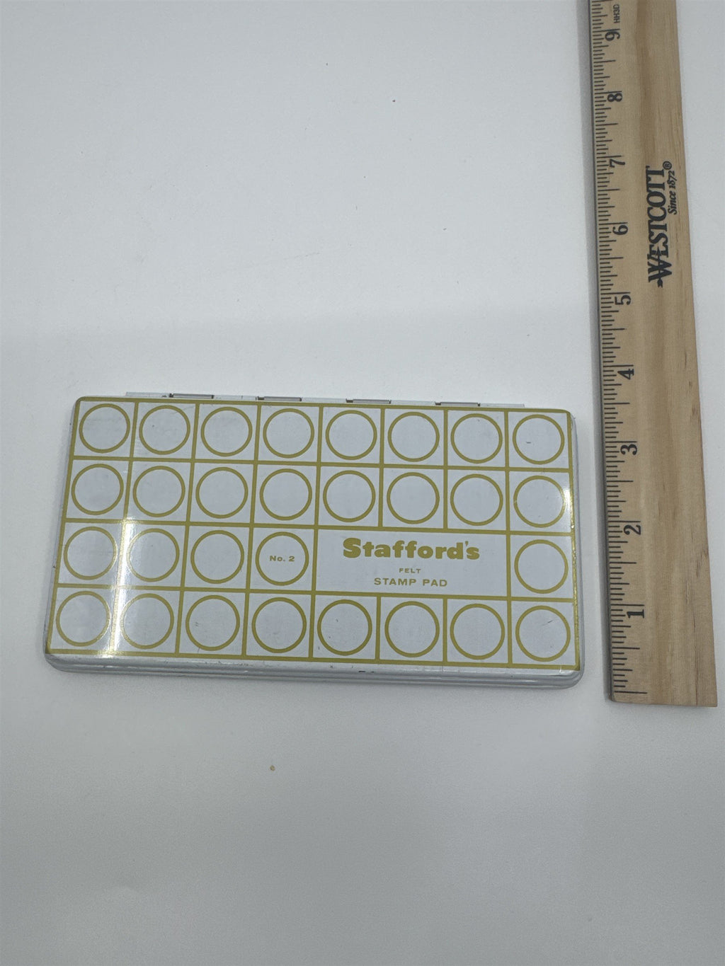 Vintage Stafford's Felt Stamp Pad Stafford Reeves Inc.