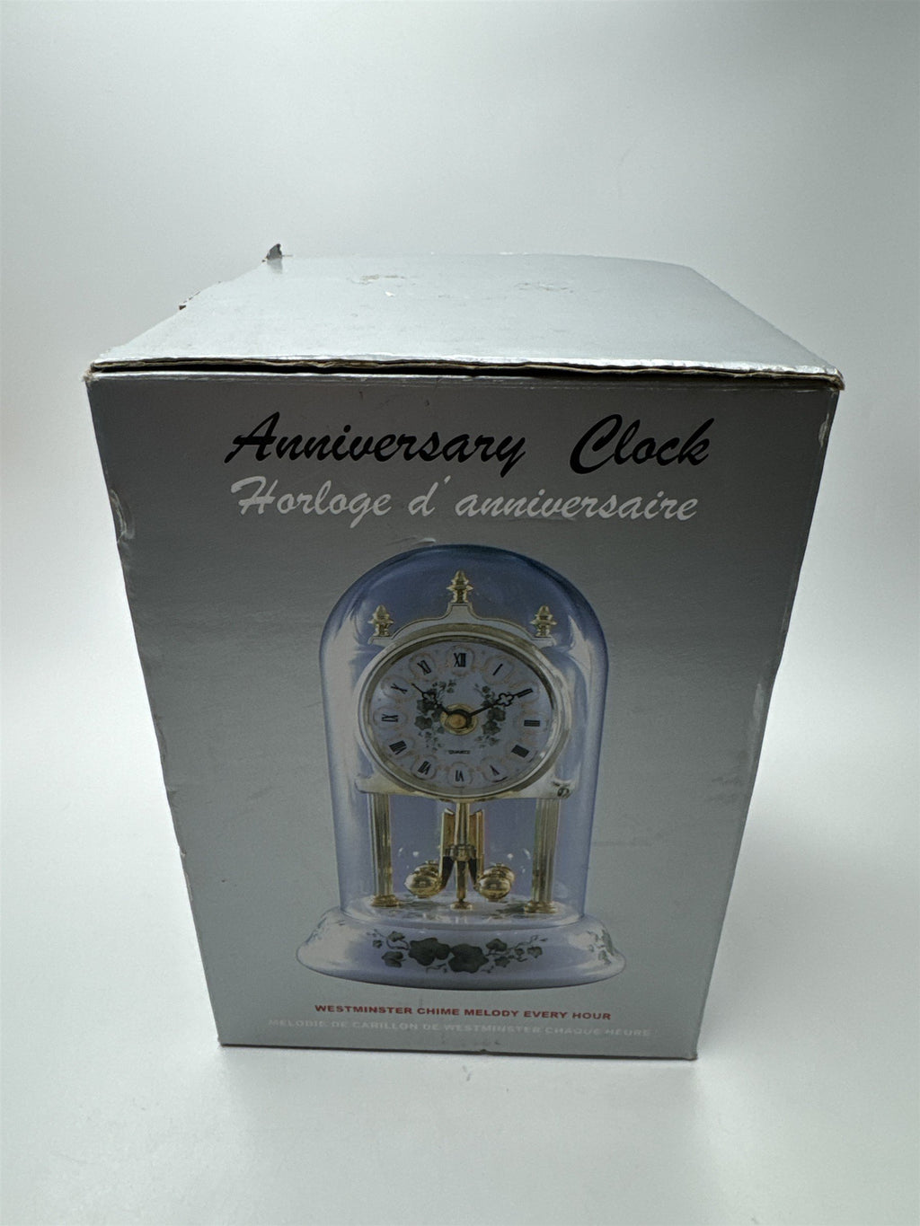 NIB SkyTimer Anniversary Clock Westminster Chime Melody Every Hour Tabletop