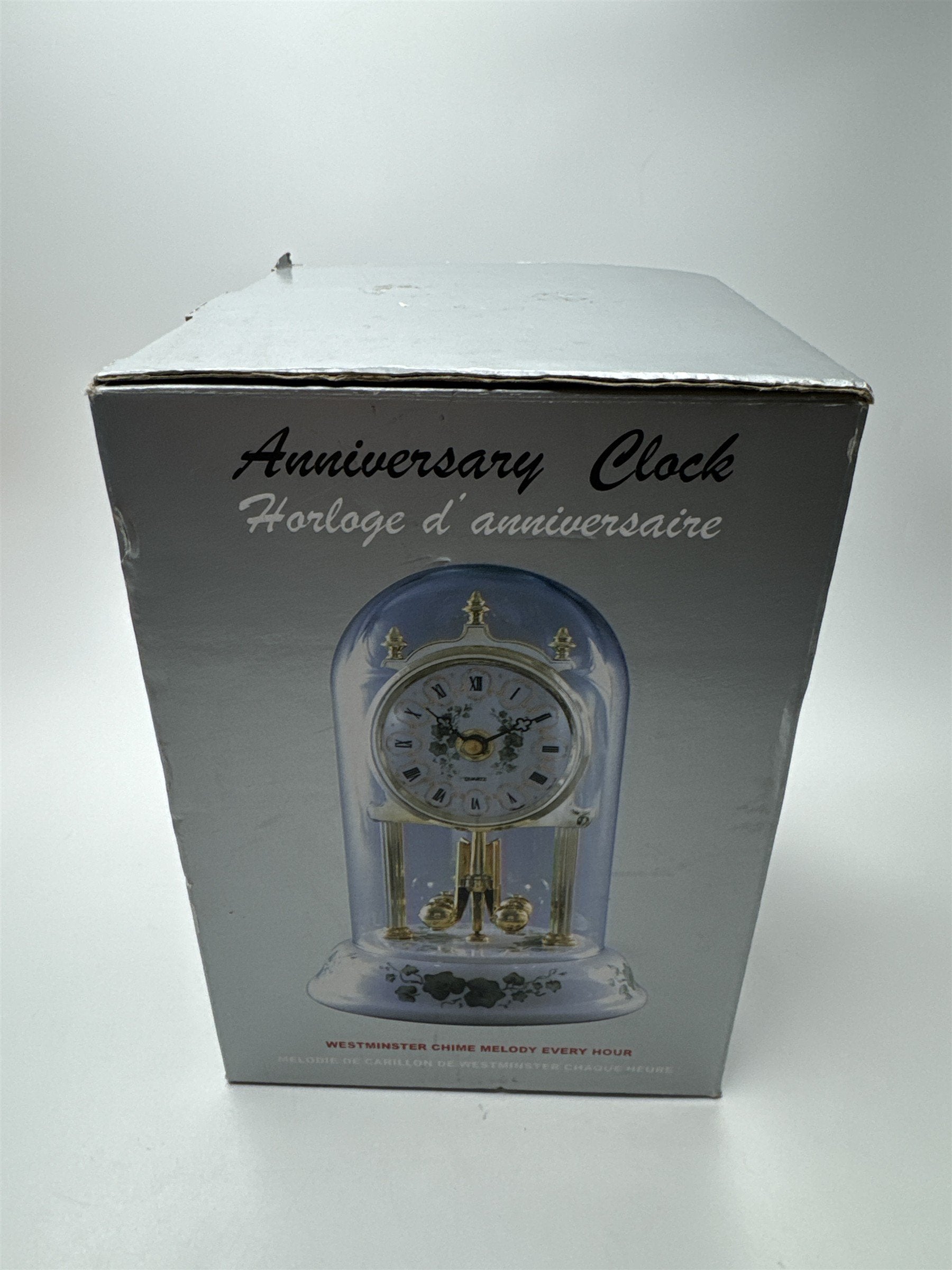 NIB SkyTimer Anniversary Clock Westminster Chime Melody Every Hour Tabletop