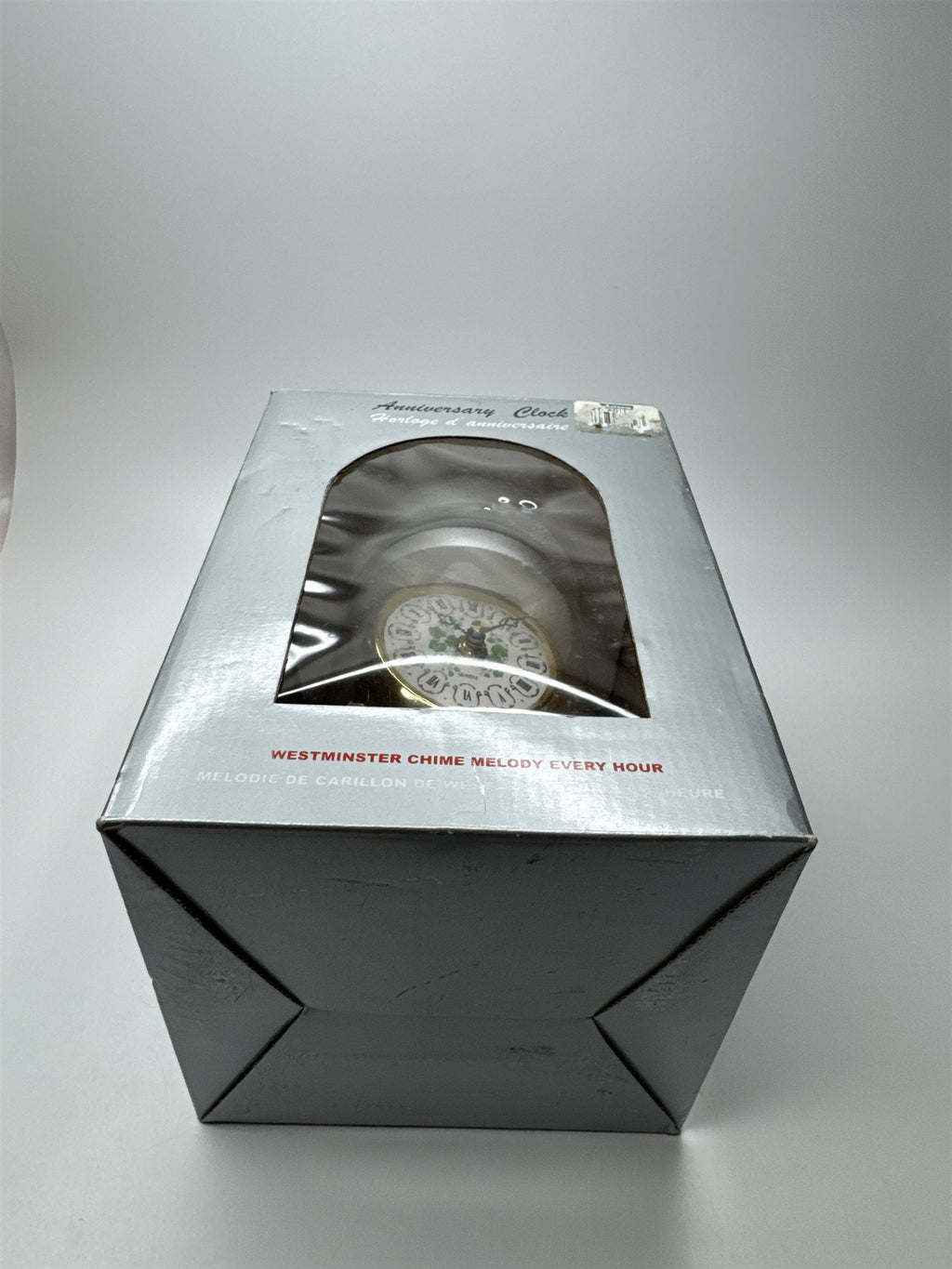 NIB SkyTimer Anniversary Clock Westminster Chime Melody Every Hour Tabletop