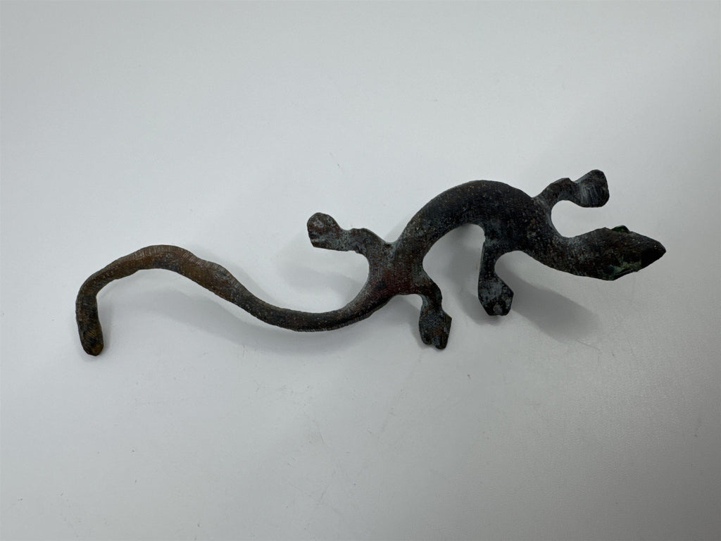 Set of Three Vintage Metal Lizard Coat Hangers/Key Hangers/purse Hangers