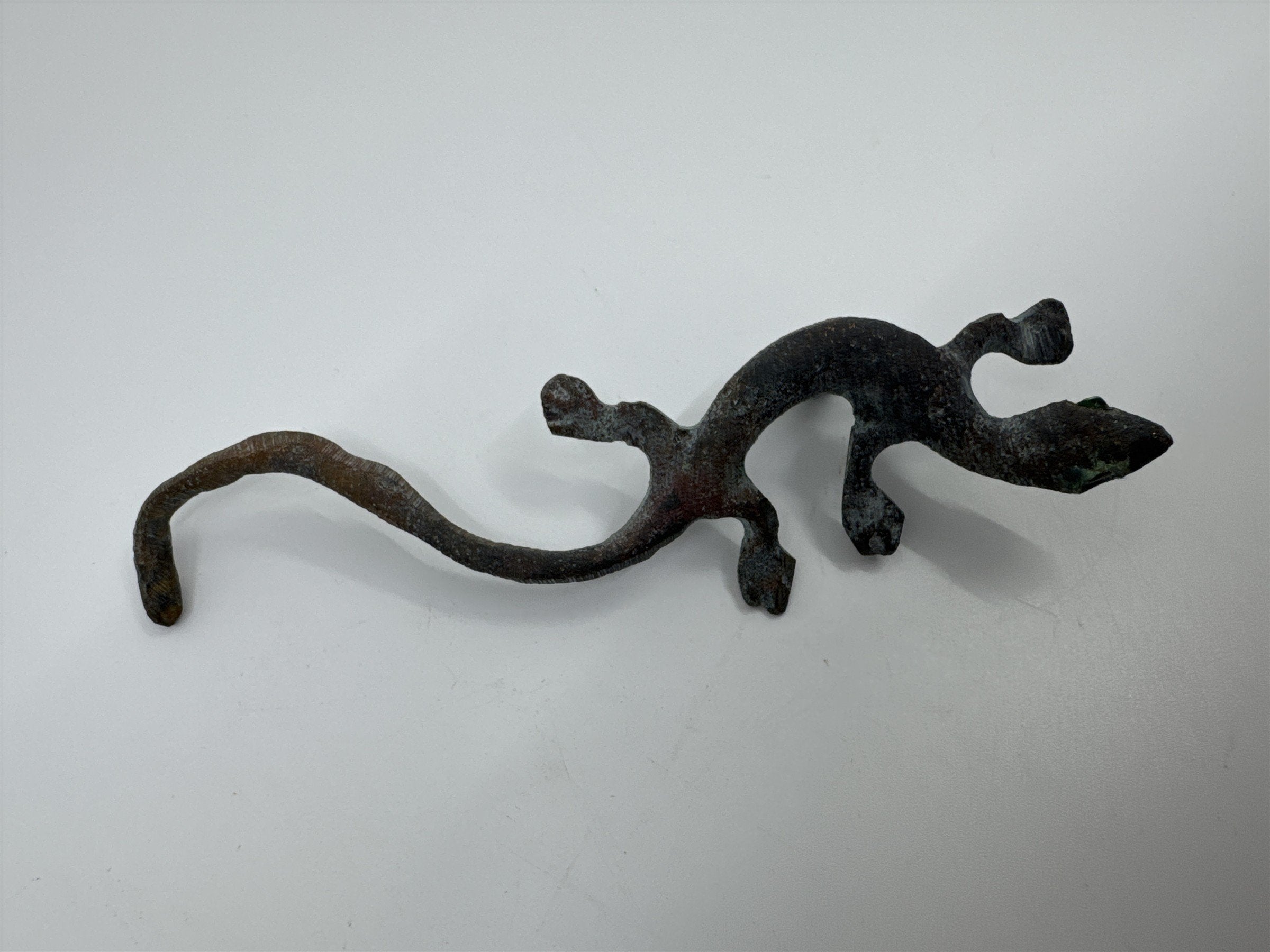 Set of Three Vintage Metal Lizard Coat Hangers/Key Hangers/purse Hangers