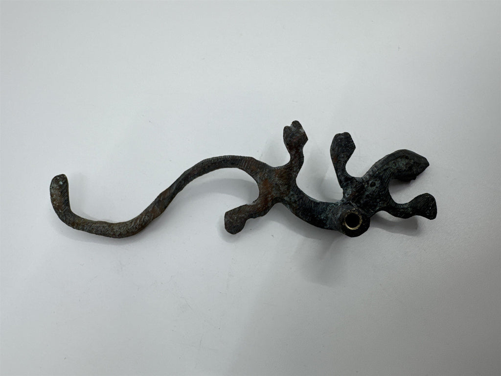 Set of Three Vintage Metal Lizard Coat Hangers/Key Hangers/purse Hangers