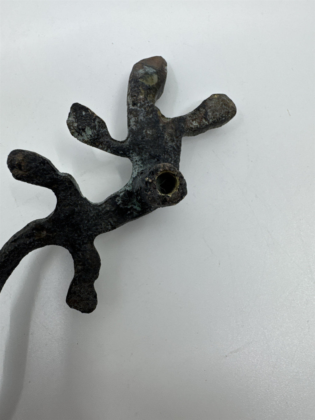 Set of Three Vintage Metal Lizard Coat Hangers/Key Hangers/purse Hangers