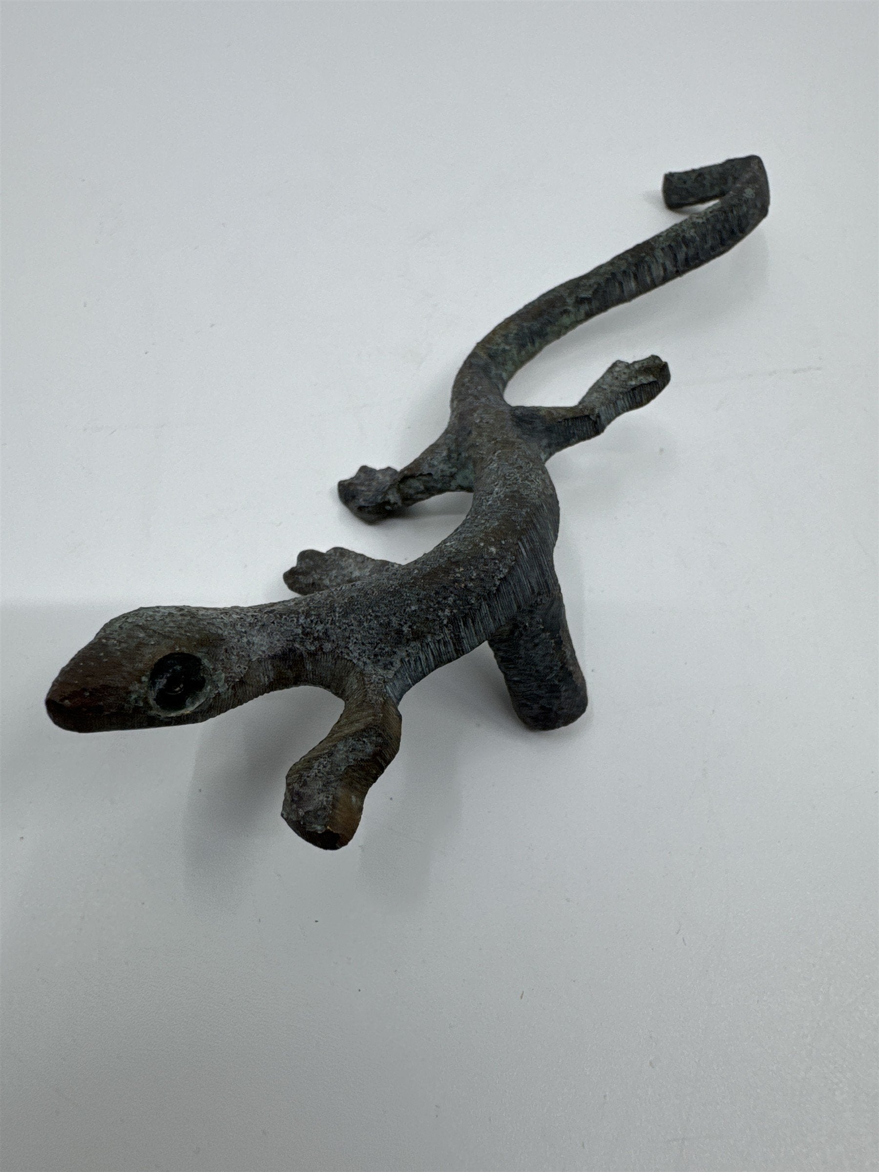 Set of Three Vintage Metal Lizard Coat Hangers/Key Hangers/purse Hangers