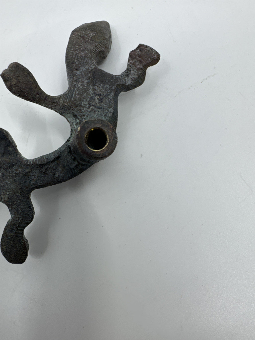 Set of Three Vintage Metal Lizard Coat Hangers/Key Hangers/purse Hangers