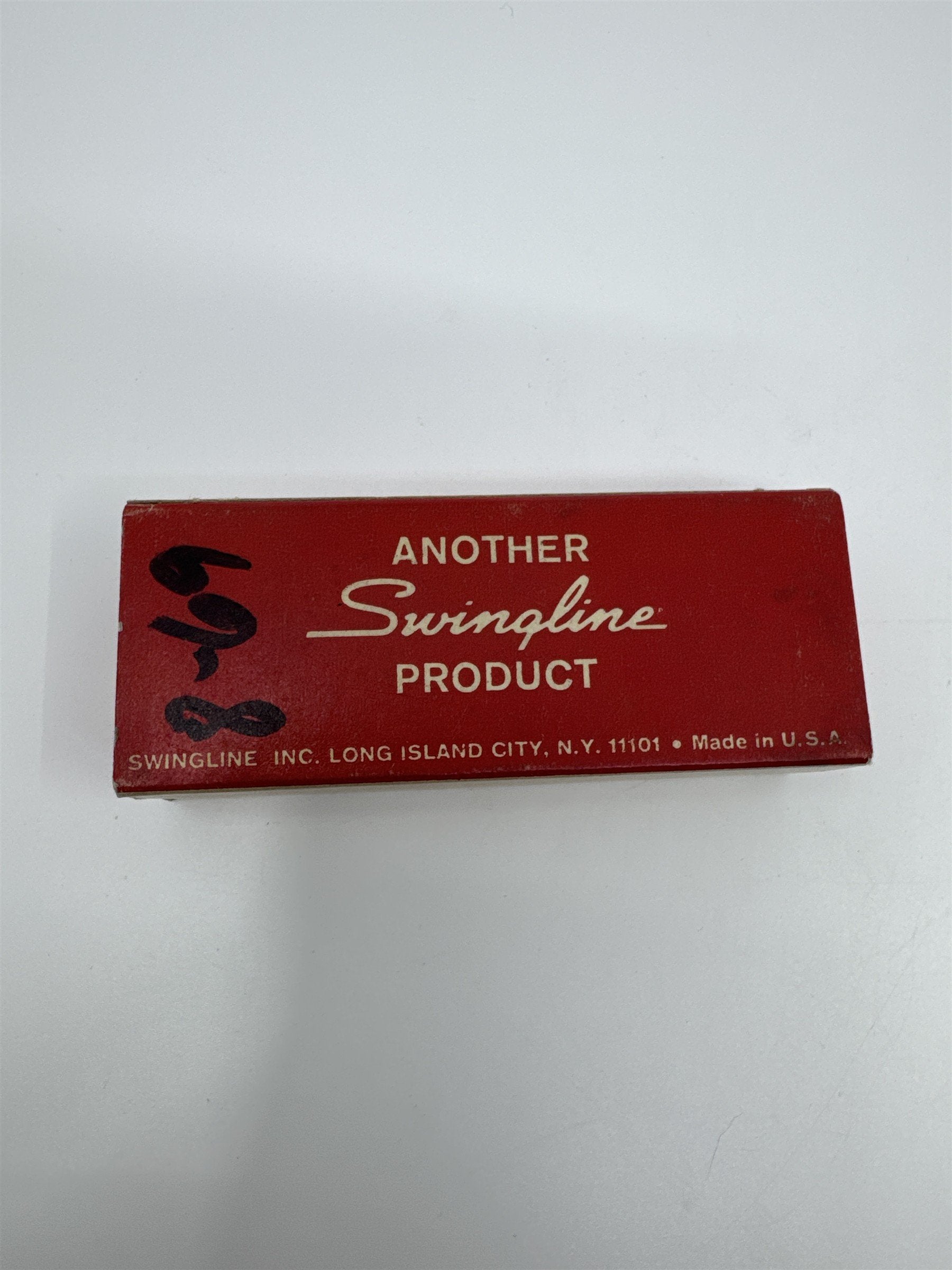 Vintage Swingline No. SF-1 Staples 5000 Staples Box Mostly Full