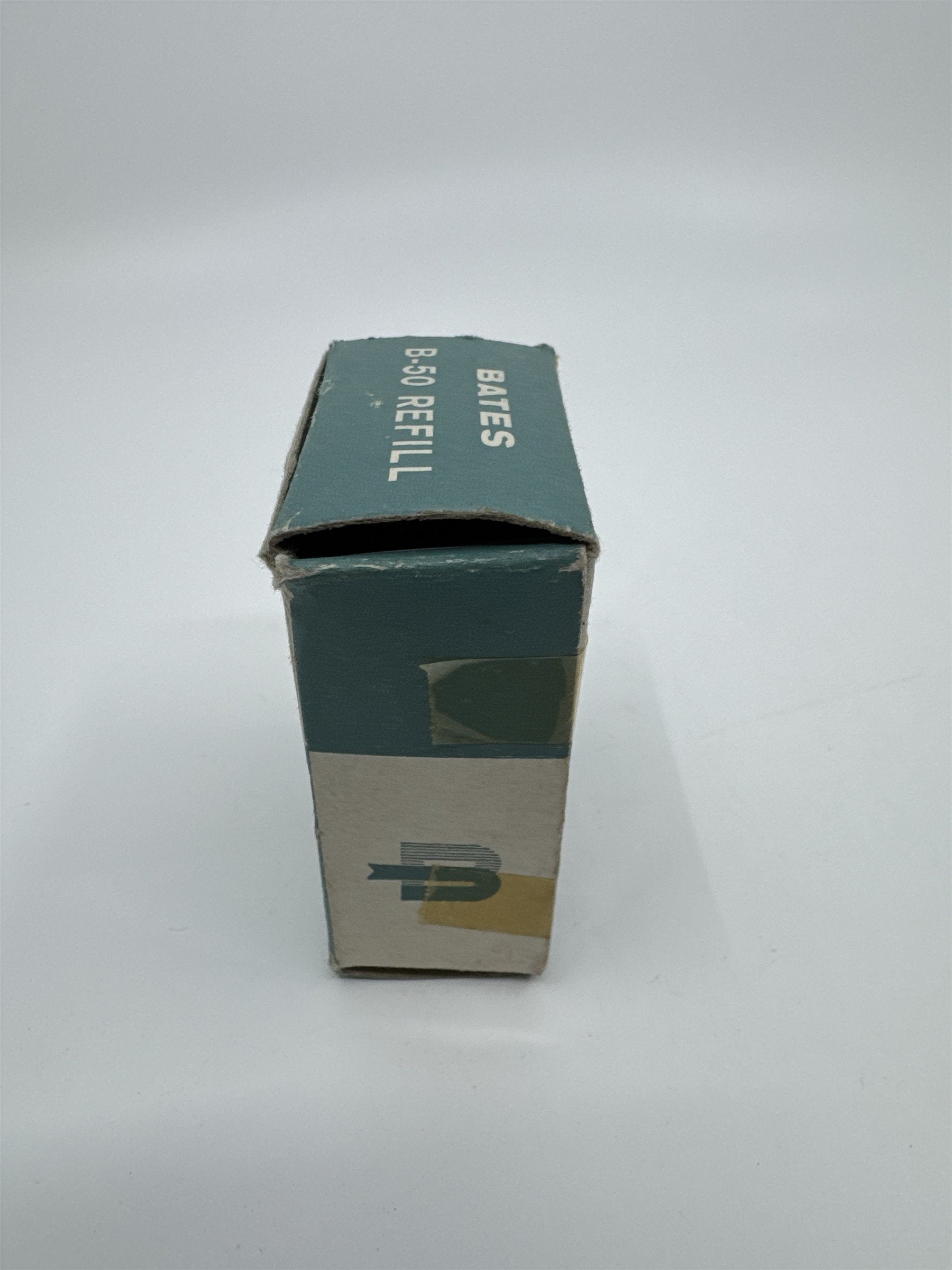 Vintage Bates B-50 Refill 5,000 Brass Staples Maker For Models C and D Staplers