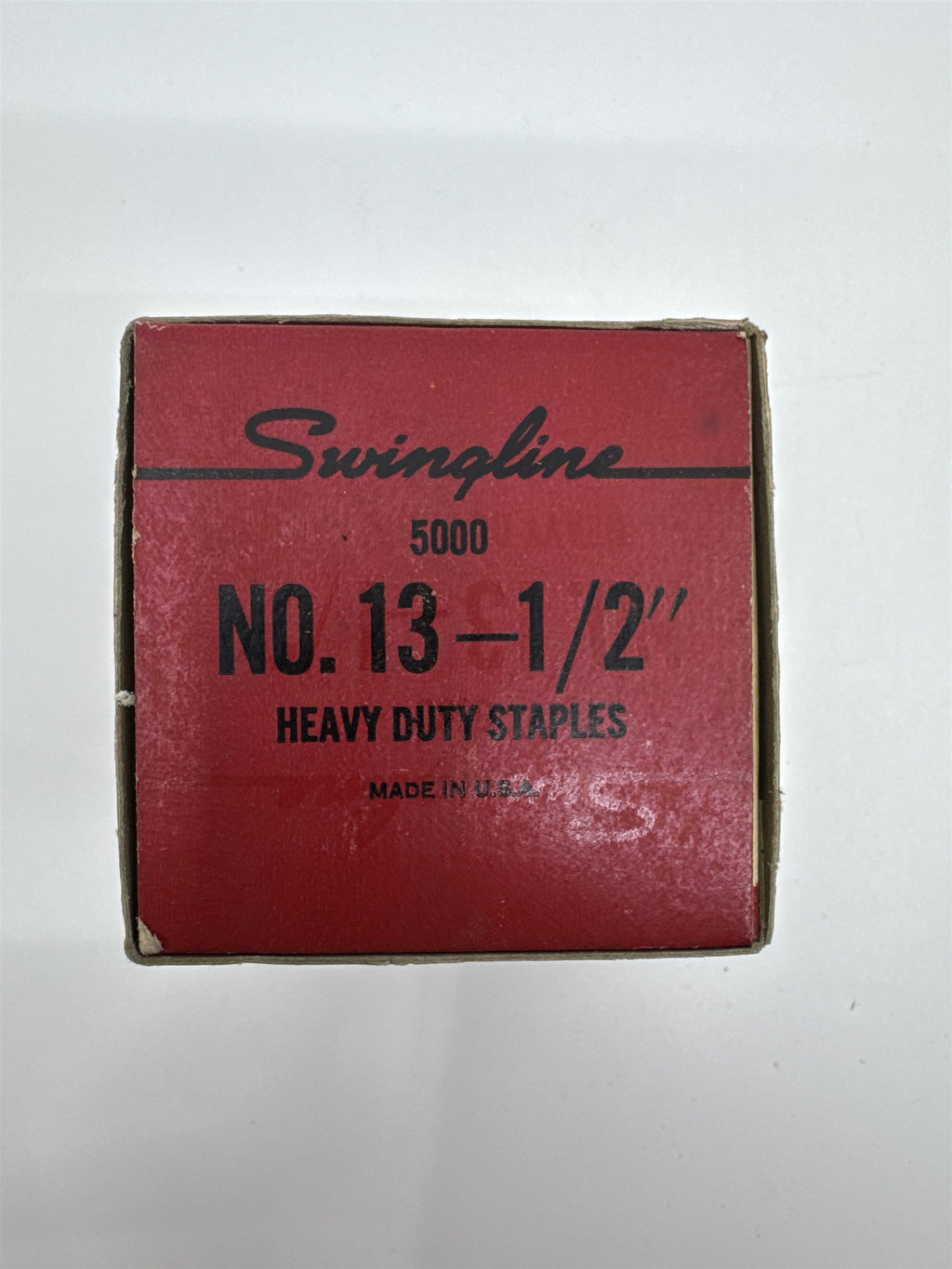 Swingline No. 13-1/2" High Carbon, Chisel Pointed Heavy Duty 5000 Piece Staples
