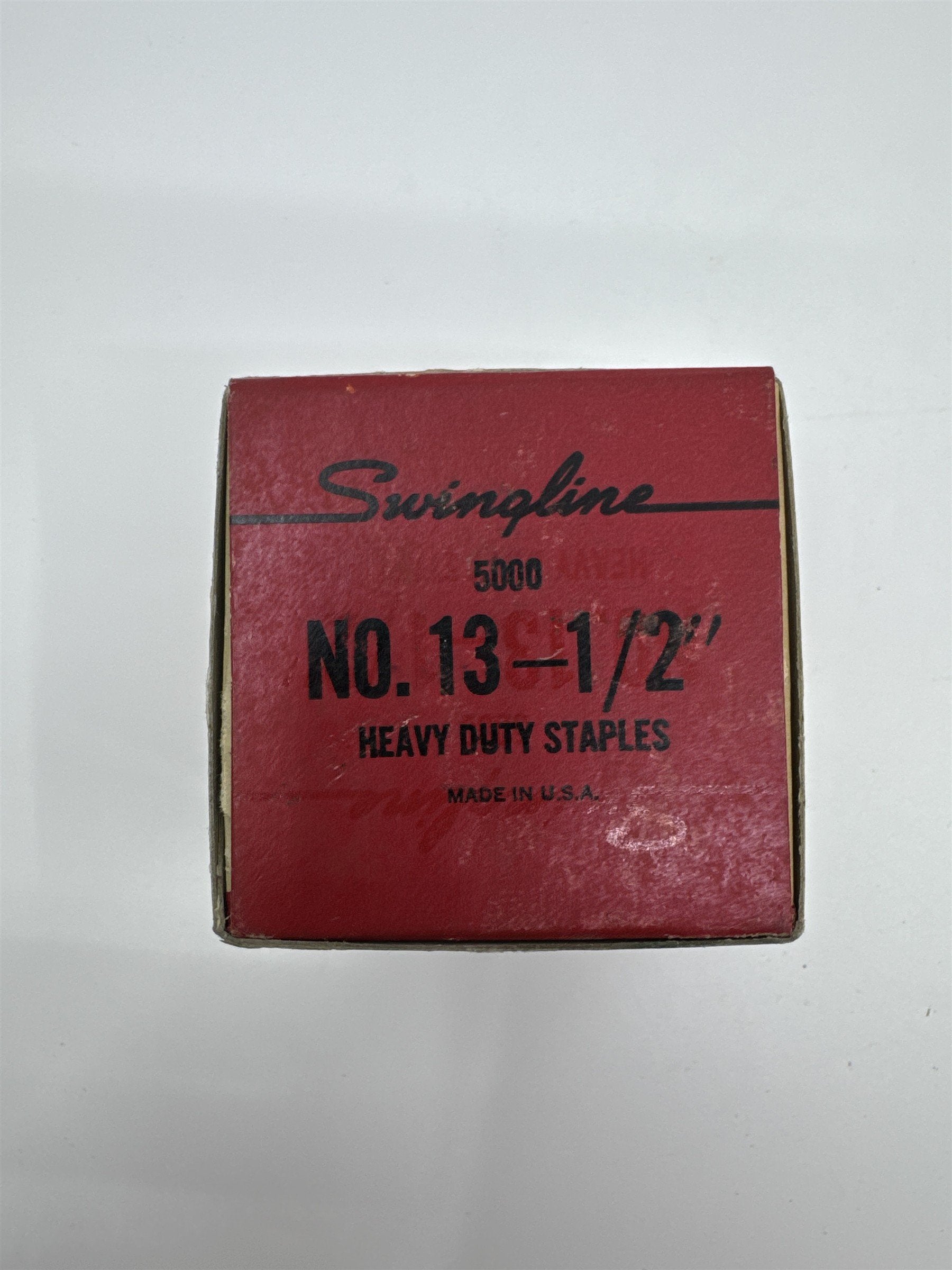 Swingline No. 13-1/2" High Carbon, Chisel Pointed Heavy Duty 5000 Piece Staples