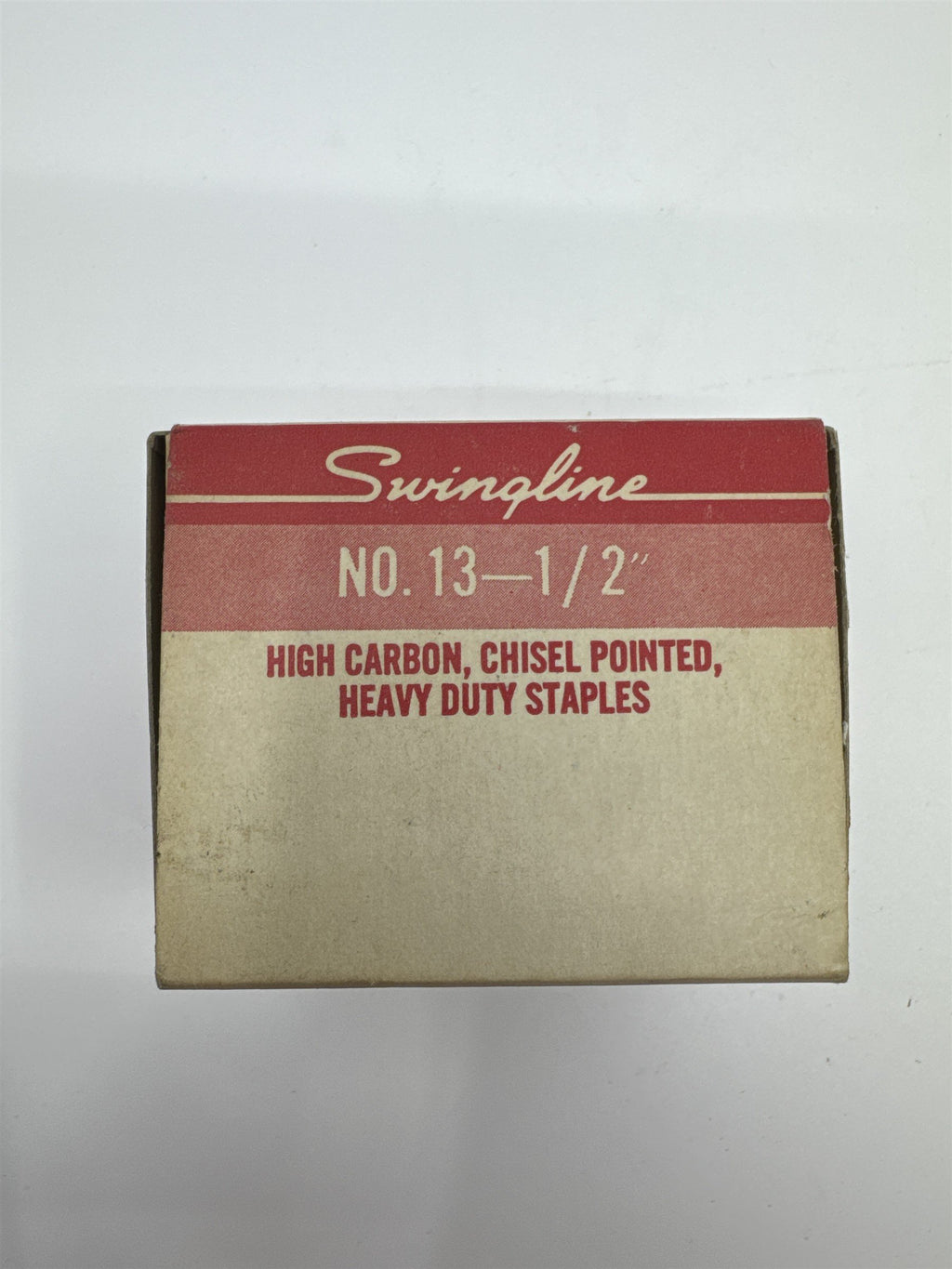 Swingline No. 13-1/2" High Carbon, Chisel Pointed Heavy Duty 5000 Piece Staples