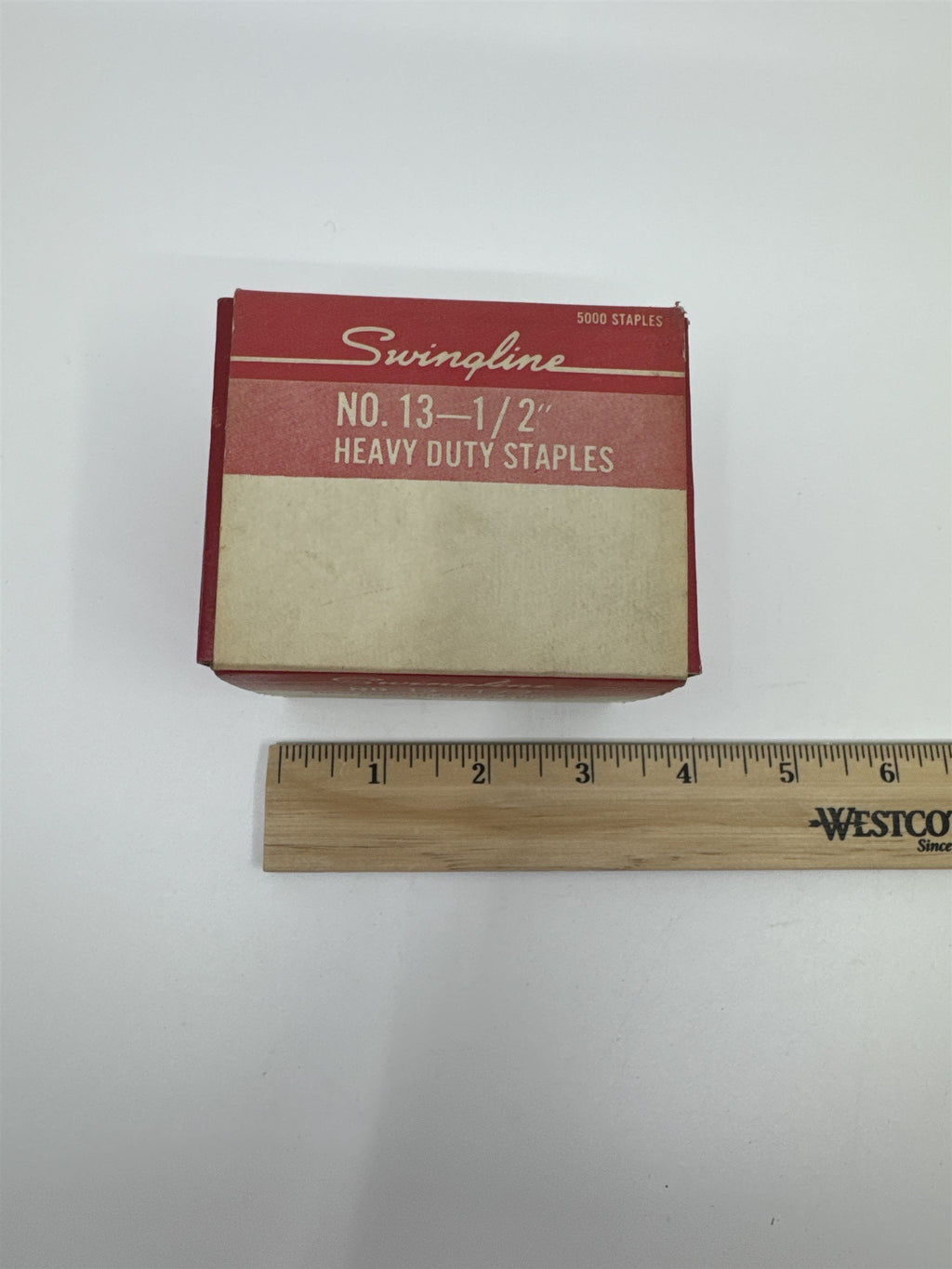 Swingline No. 13-1/2" High Carbon, Chisel Pointed Heavy Duty 5000 Piece Staples