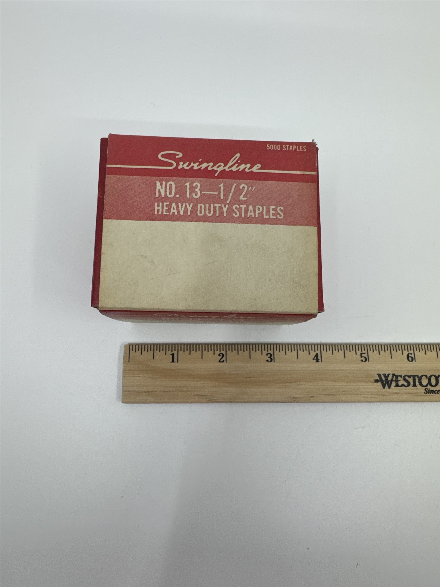 Swingline No. 13-1/2" High Carbon, Chisel Pointed Heavy Duty 5000 Piece Staples