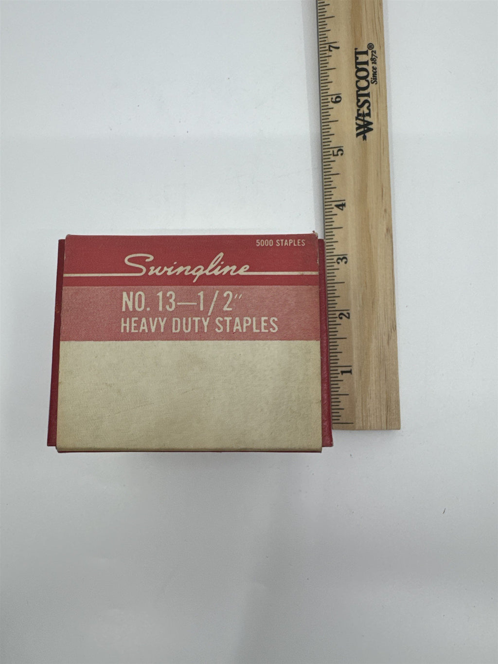 Swingline No. 13-1/2" High Carbon, Chisel Pointed Heavy Duty 5000 Piece Staples