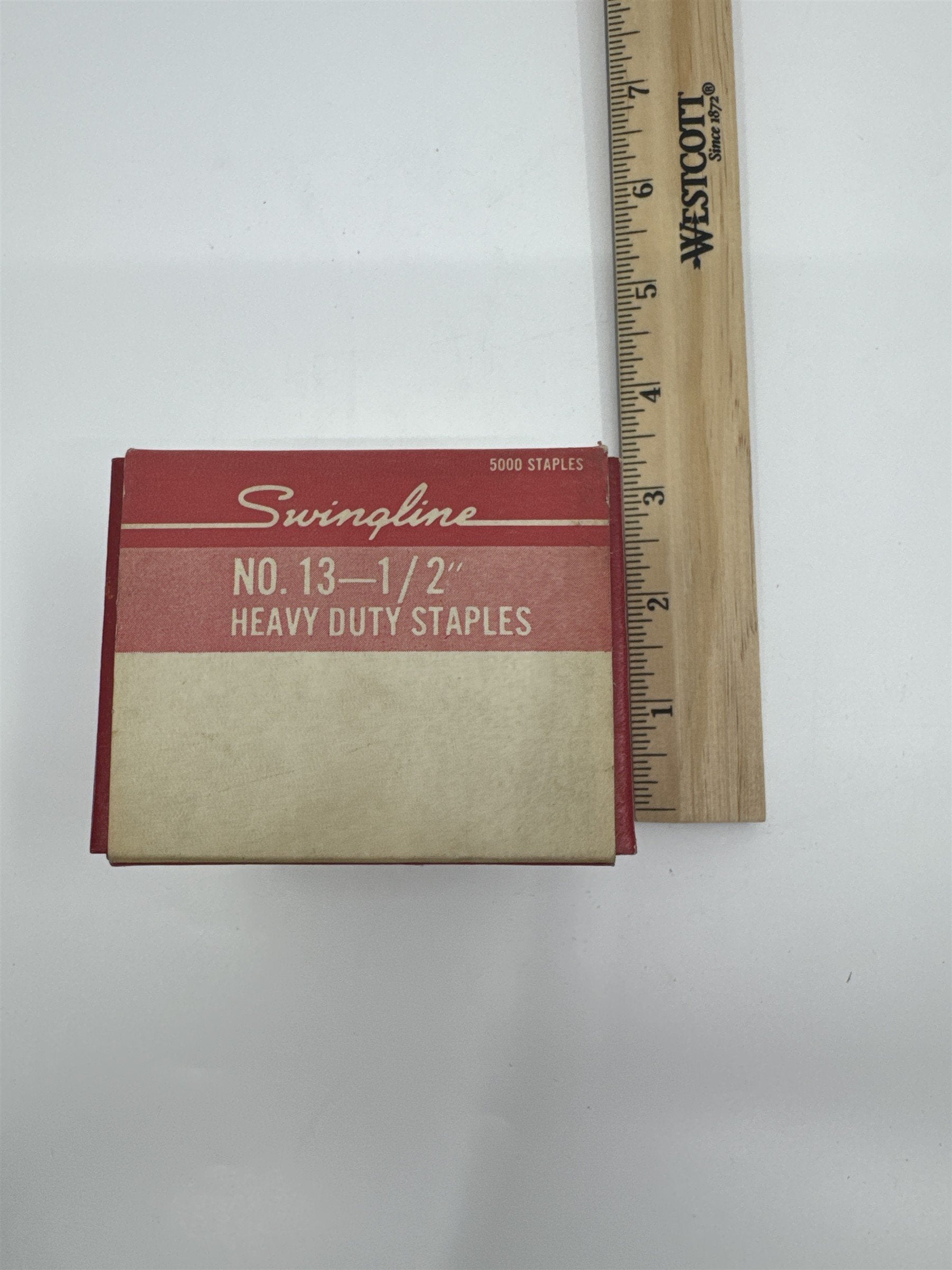 Swingline No. 13-1/2" High Carbon, Chisel Pointed Heavy Duty 5000 Piece Staples