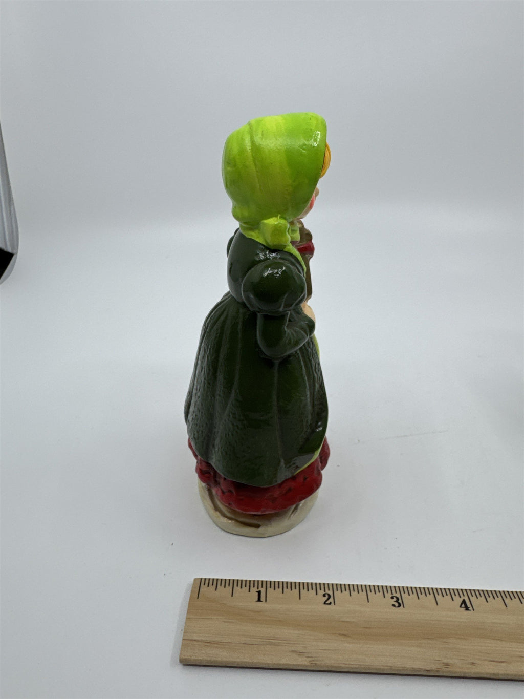 Set of Two Vintage Christmas Carolers with Gift and Book By RB Made in Japan