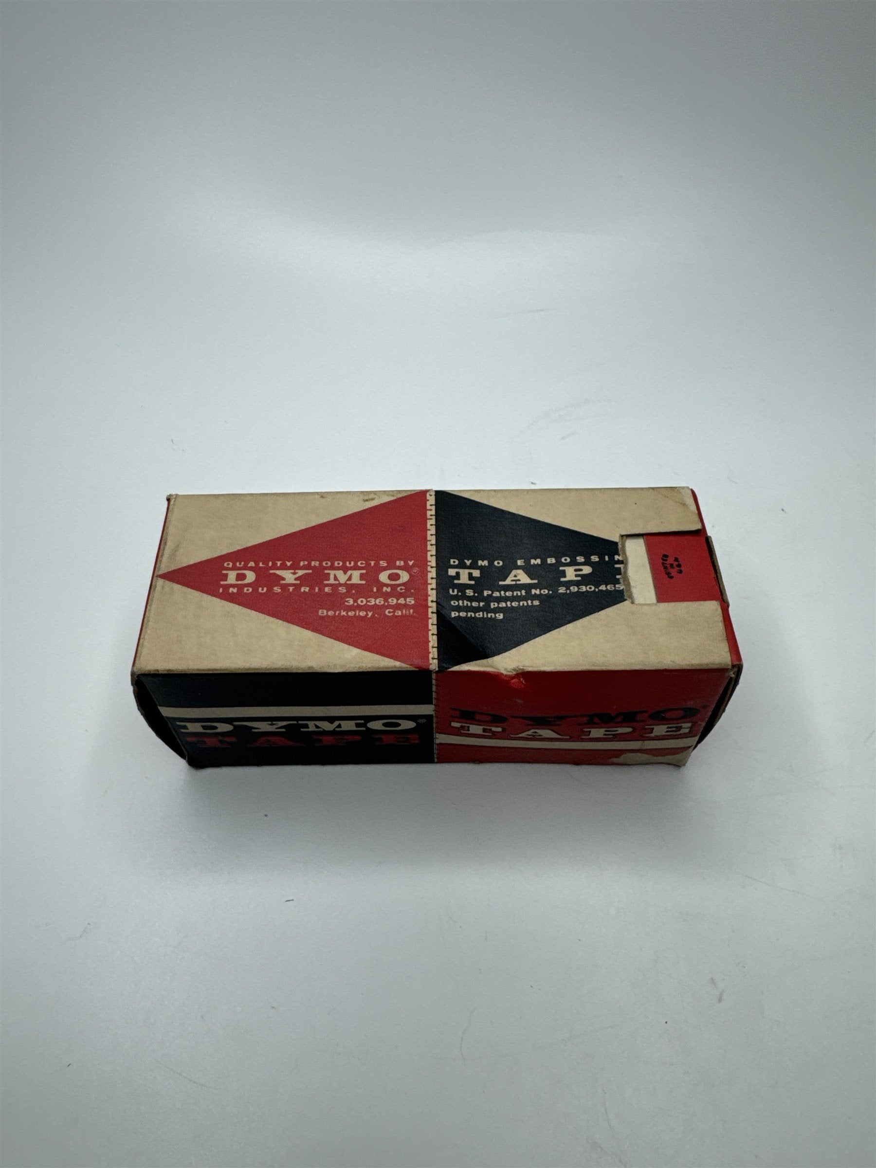 Vintage Dymo Tape 158-BK Black 10 Rolls (Twin Packs of 5 Ea) Nostalgic Tape NOS