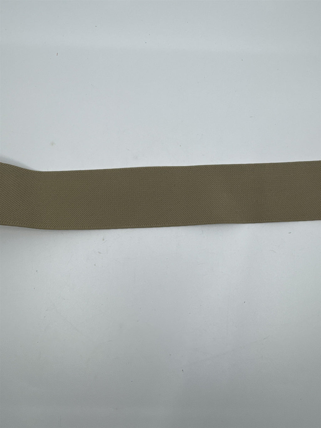 Women's Tan/Beige O-Ring Fashionable Elastic Belt