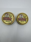 Set of Two Vintage Esquire Black Boot Polish 1 1/8 Oz Gold Tins Advertising