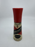 Vintage Johnson's 2 Oz Self Shining Black Polish Plastic Bottle W/ Some Contents