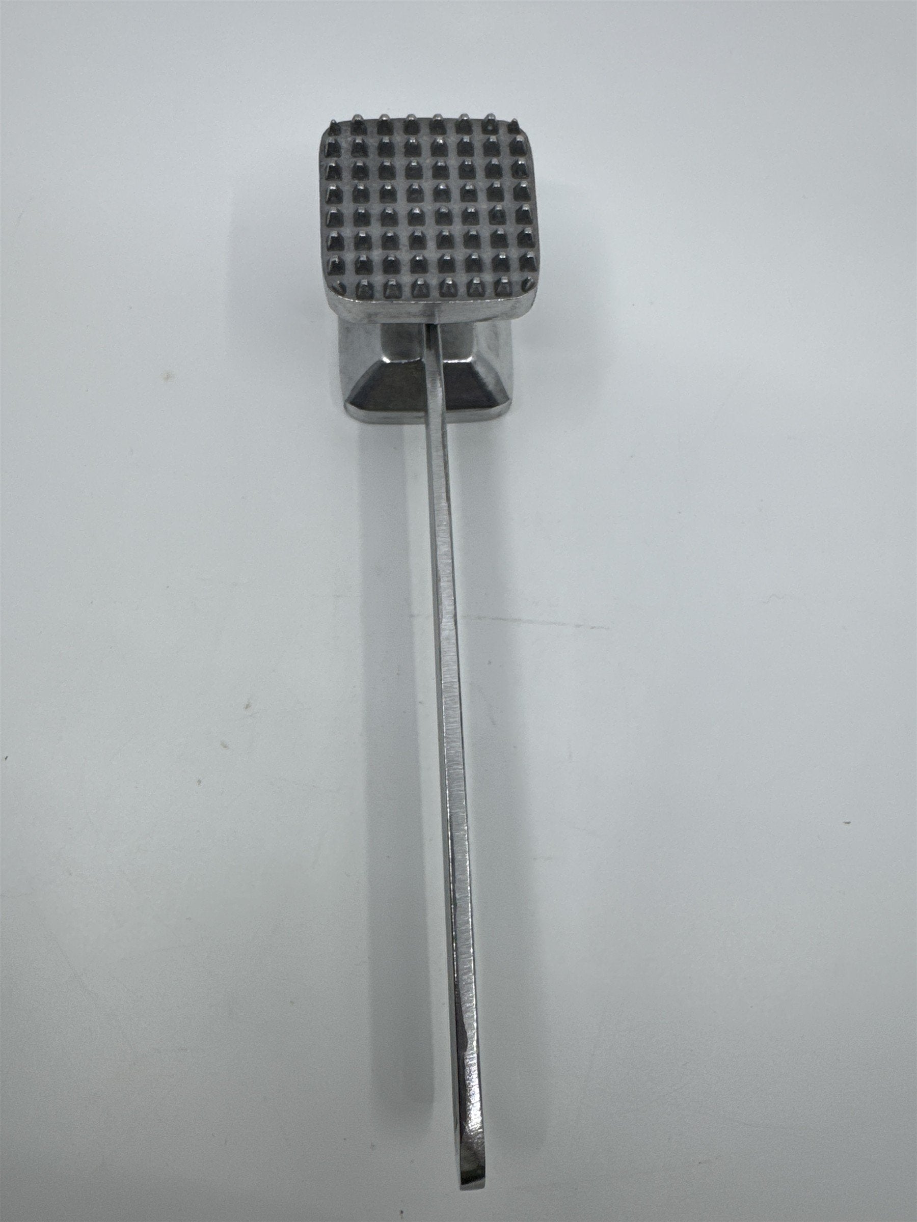 Silver Metal Meat Tenderizing Tool Meat Mallet for Cooking Steak/Chicken