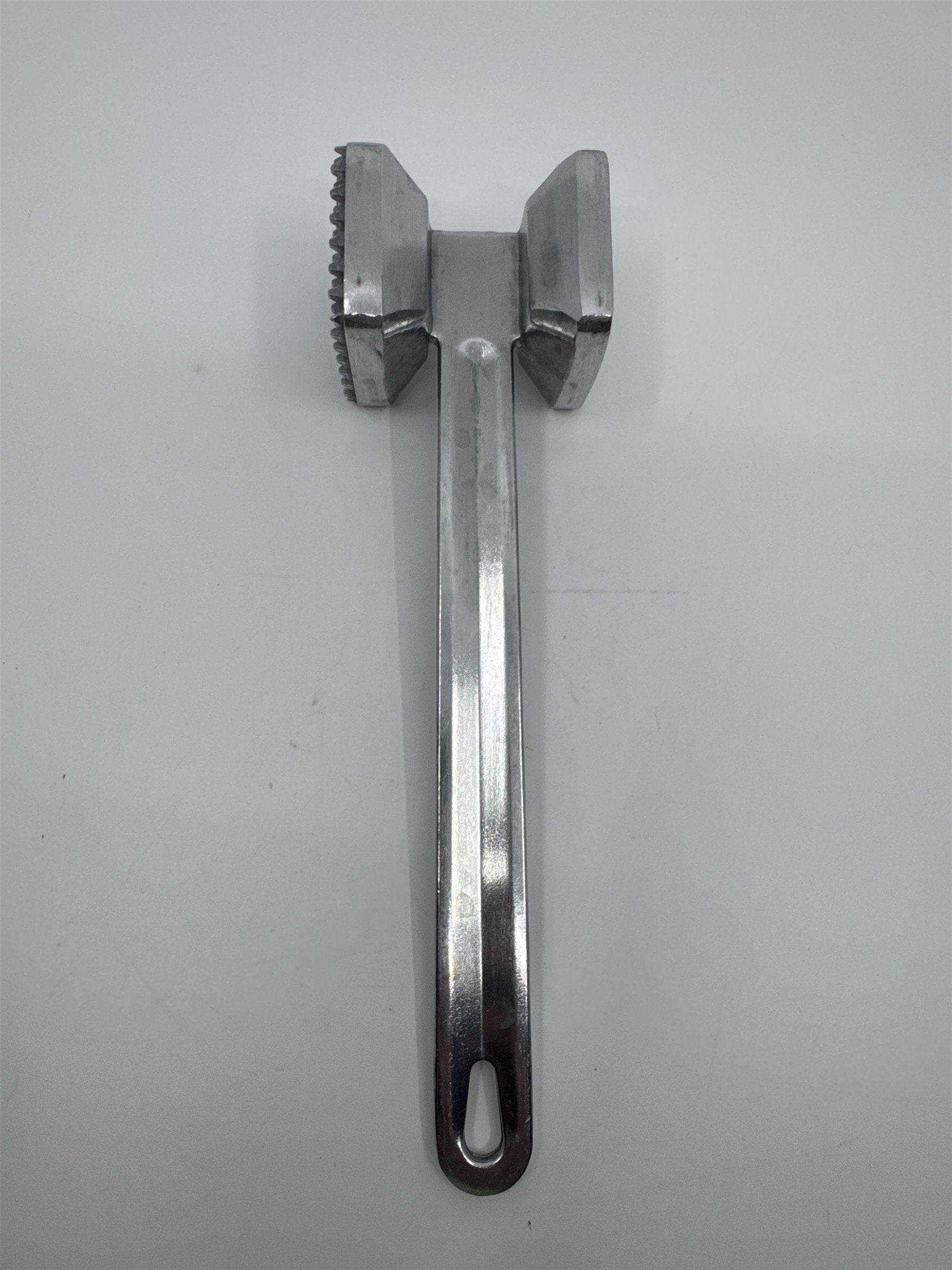 Silver Metal Meat Tenderizing Tool Meat Mallet for Cooking Steak/Chicken