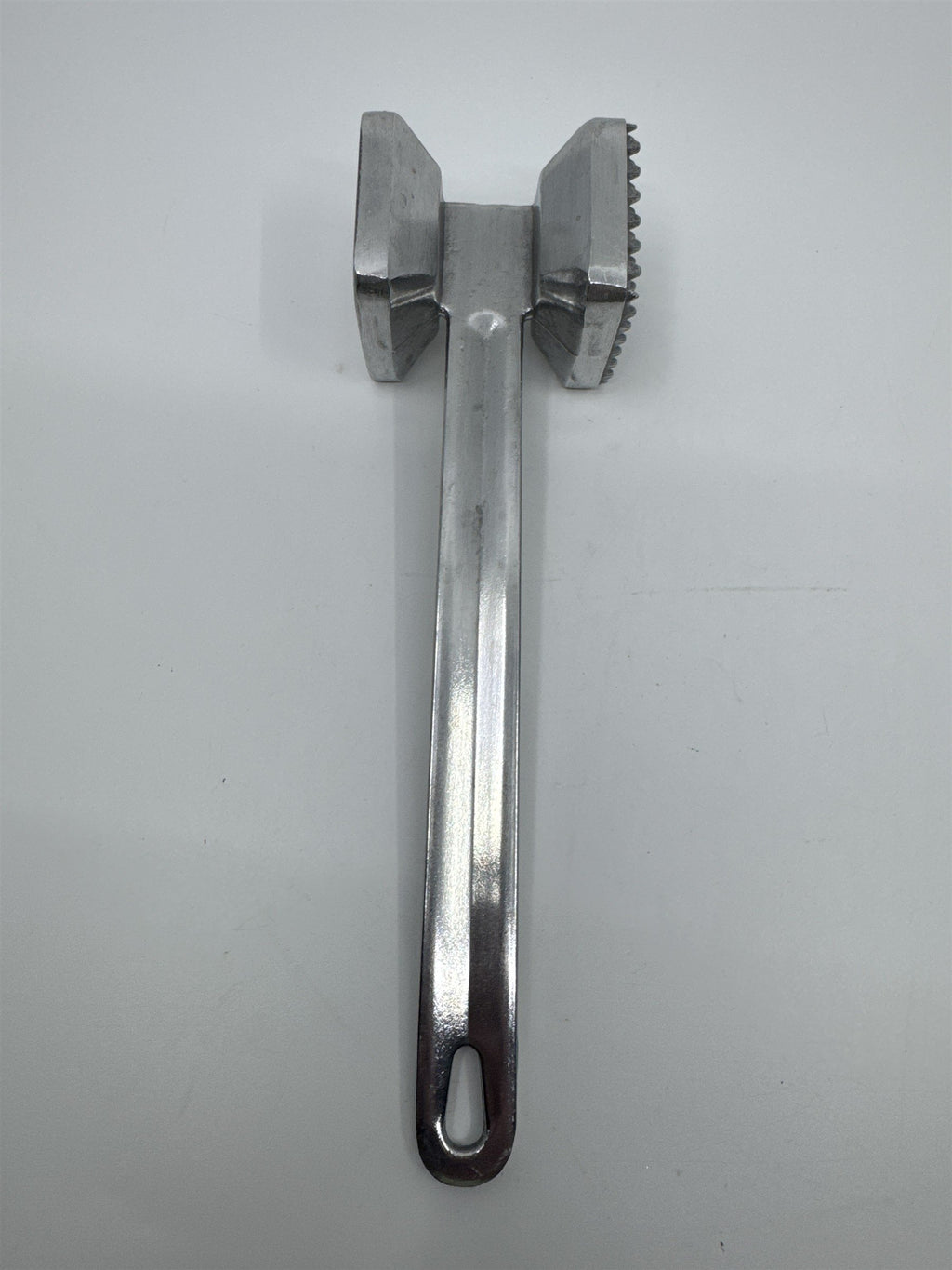 Silver Metal Meat Tenderizing Tool Meat Mallet for Cooking Steak/Chicken