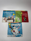 Set of 3 Wonderland Record Christmas Song Orchestra Chorus Singing Vinyl Records