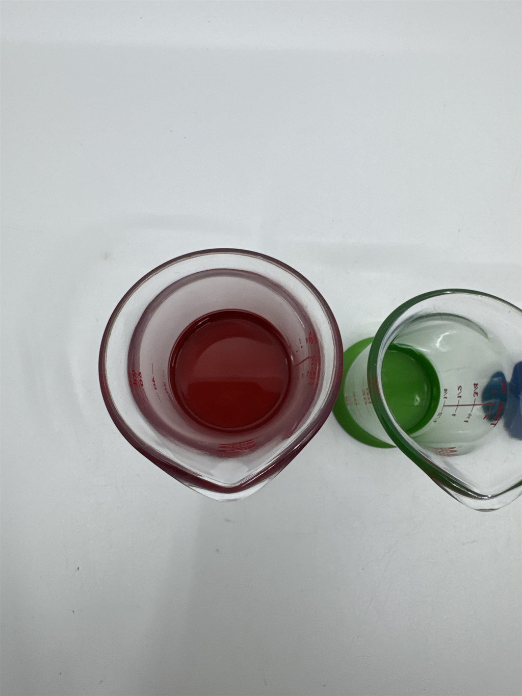 Set Of Four OXO Mini Measuring Beakers 4,2,1 Tablespoon and 1 Teaspoon