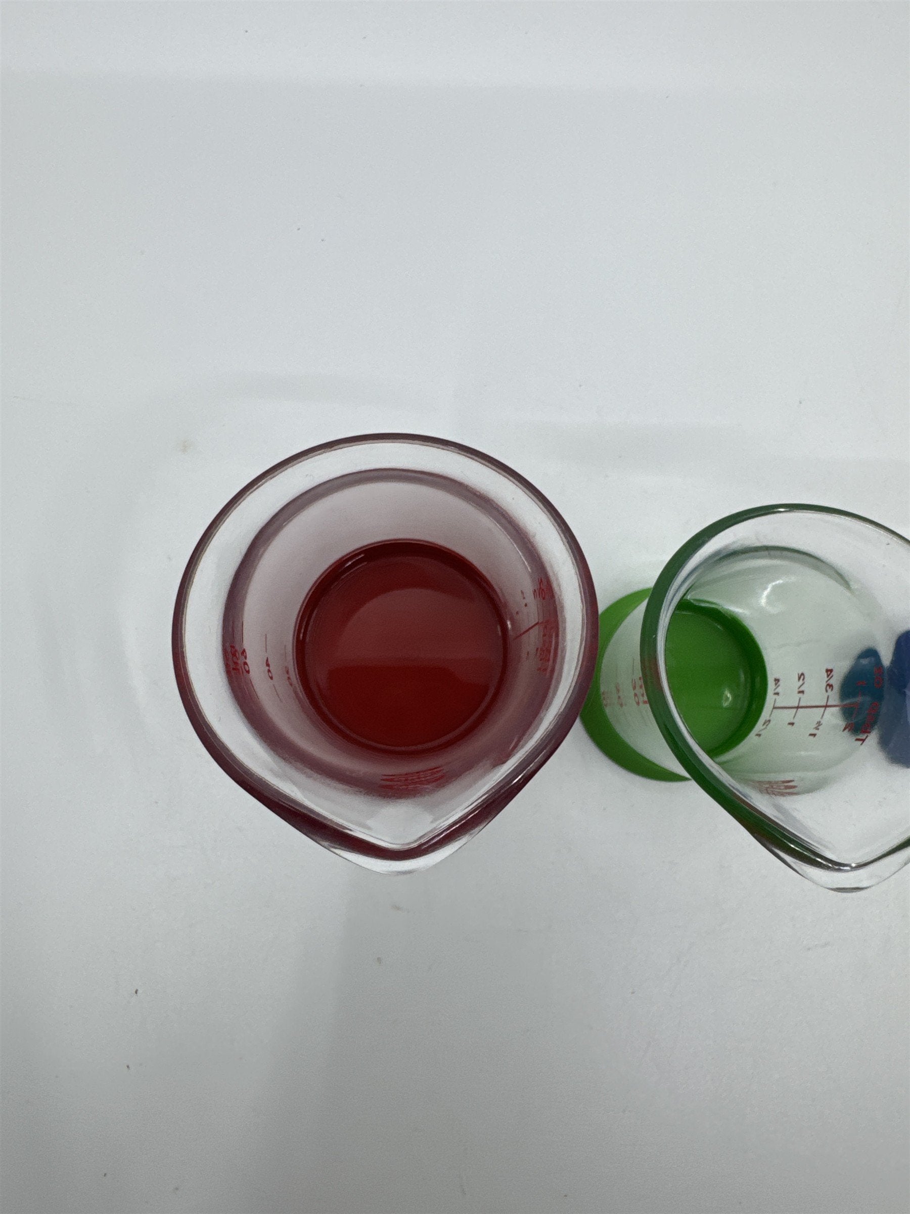 Set Of Four OXO Mini Measuring Beakers 4,2,1 Tablespoon and 1 Teaspoon