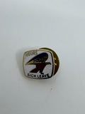 Vintage U. S. Post Office 2000 Hours Sick Leave Pin Red, White and Blue Eagle