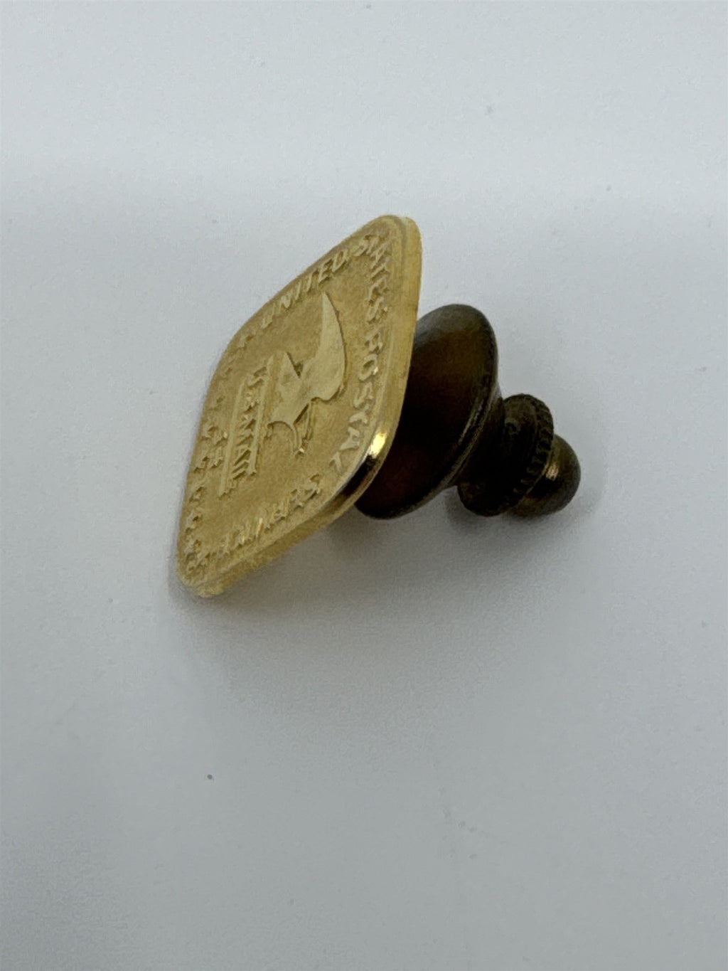 Vintage U.S. Post Office 35 Year U.S. Mail Service Pin WIRCO, N.J. 1/10 10K GF