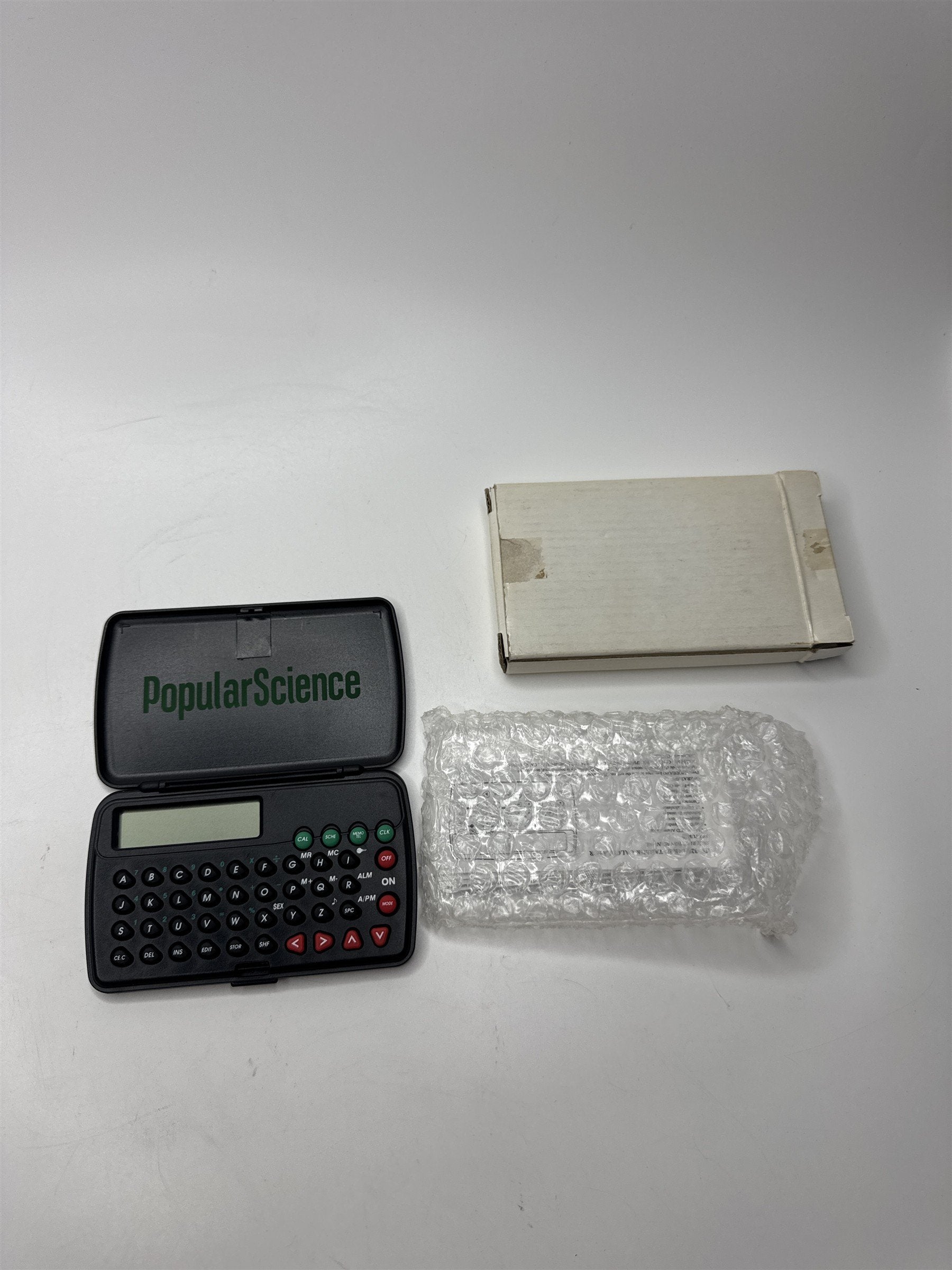 Vintage Popular Science Personal Organizer Calculator Pocket Digital Organizer