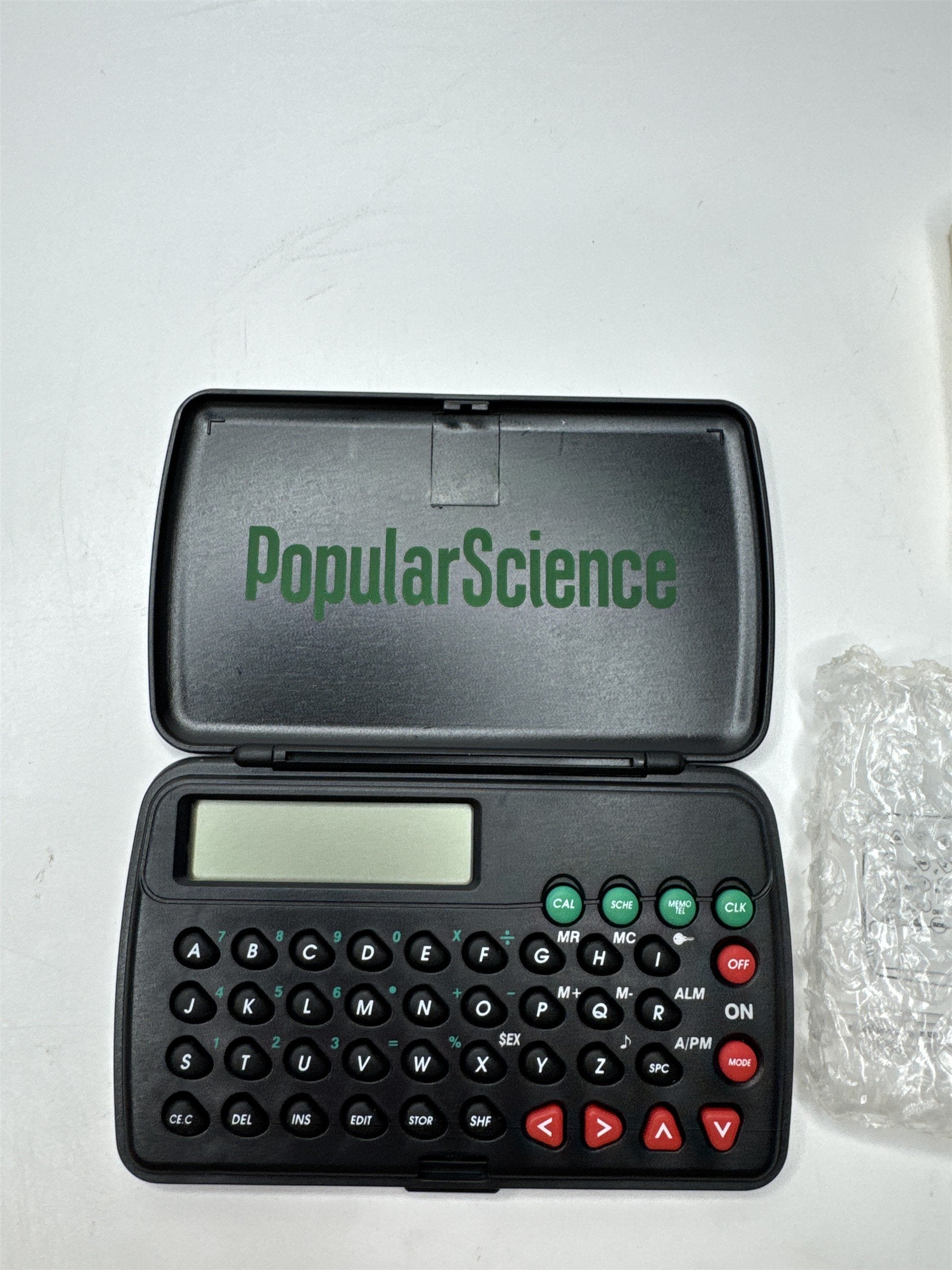 Vintage Popular Science Personal Organizer Calculator Pocket Digital Organizer
