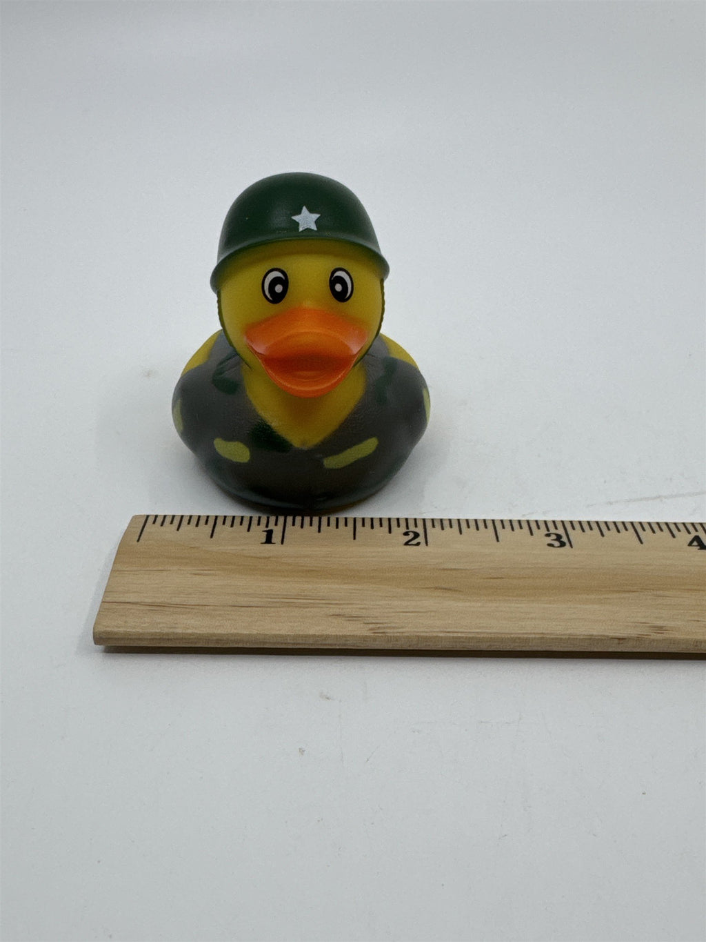 Set of Four Mini Rubber Ducks Army, Marine, Cheetah, Tiger Print Jeep Ducking