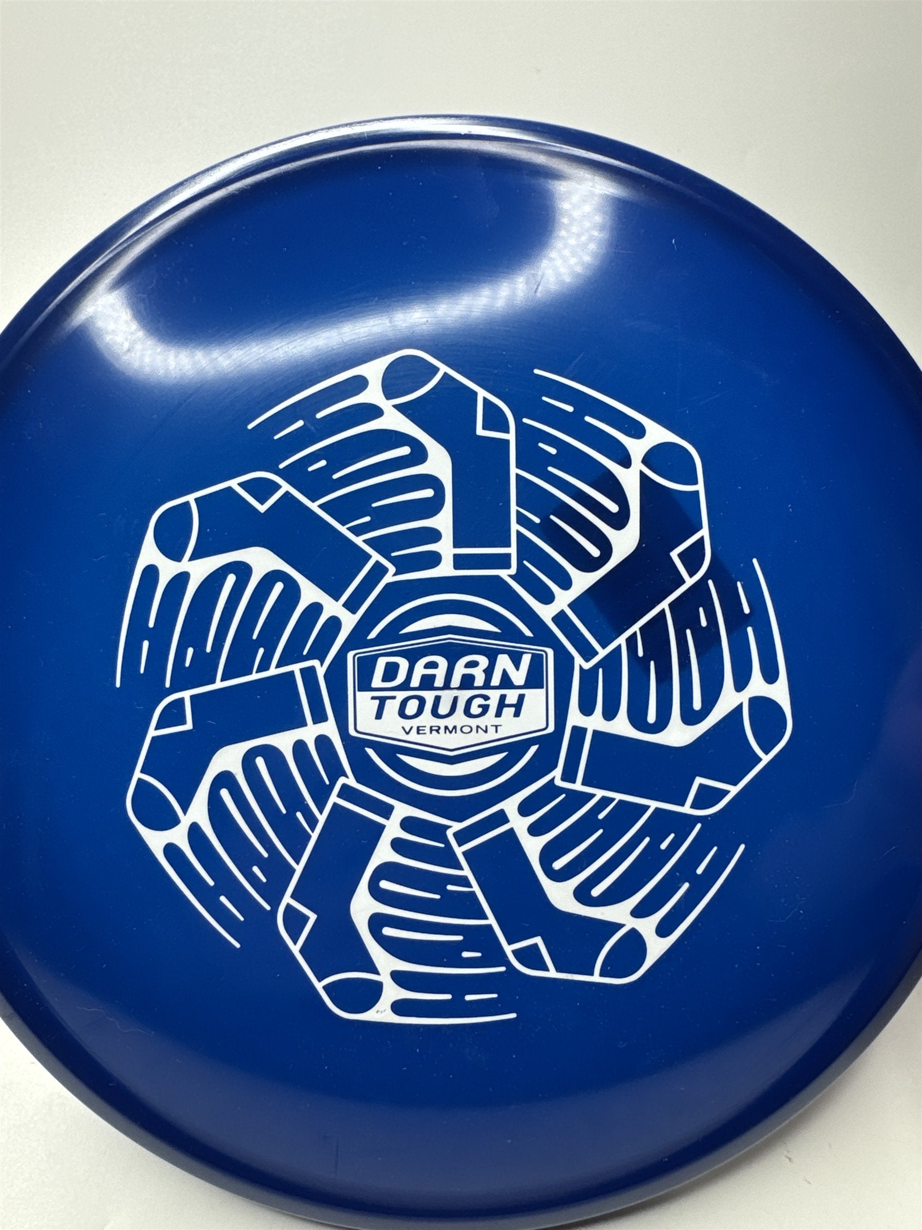 Blue Innova Darn Tough Vermont Made in USA Disc Golf Throwing Disc Promo Item
