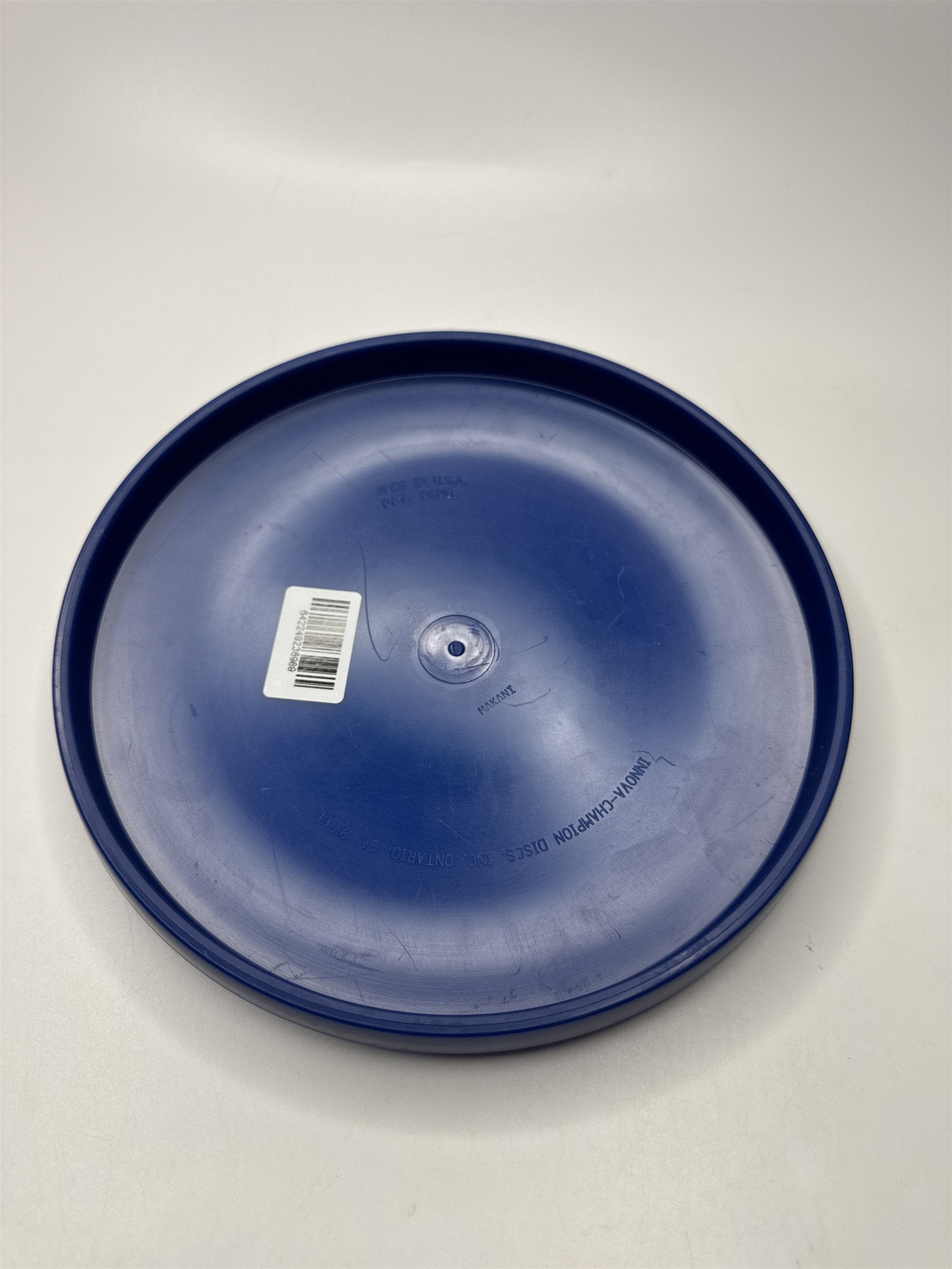 Blue Innova Darn Tough Vermont Made in USA Disc Golf Throwing Disc Promo Item