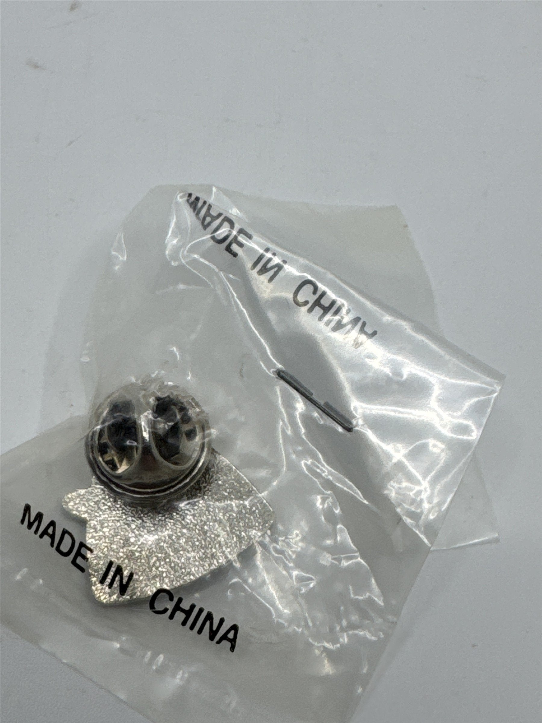 Vintage 90s-00s AAA School Safety Patrol Pin Black and Silver Toned SEALED