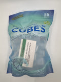 Reusable & Freezable Clear Plastic Ice Cubes 56 Piece by Urban Essentials