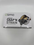 Gizmo Snap'N Strain Silicone Pot Strainer Clip On Strainer for Pots and Pans