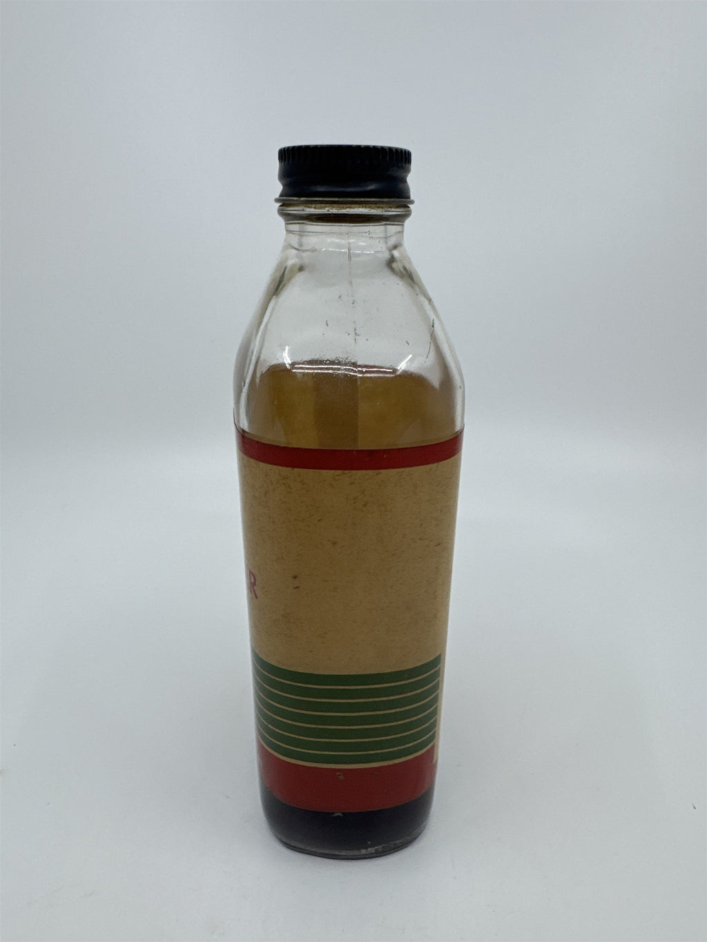 Vintage Genuine Cactus Polish and Cleaner 12 Oz Glass Bottle W/ Some Contents