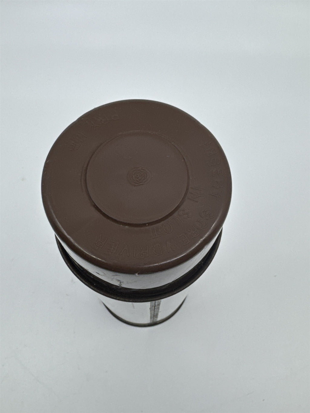Krylon Interior/Exterior Leather Brown Enamel Spray Paint Can 1/2 Full