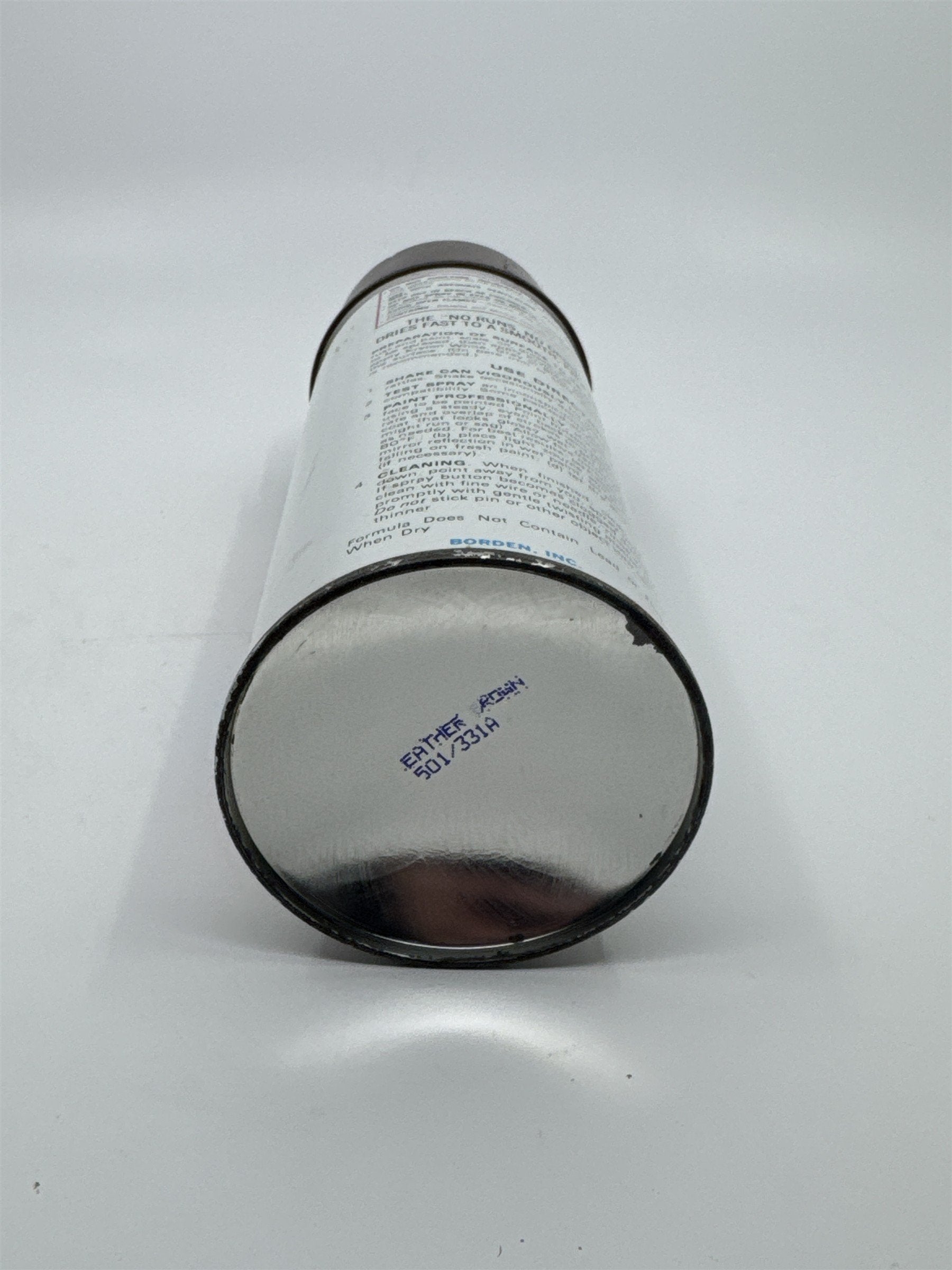 Krylon Interior/Exterior Leather Brown Enamel Spray Paint Can 1/2 Full