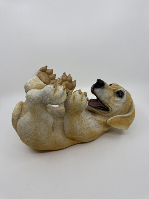 Golden Labrador Retriever Resin Dog/Puppy Wine Holder Cute/Happy Dog Wine Holder