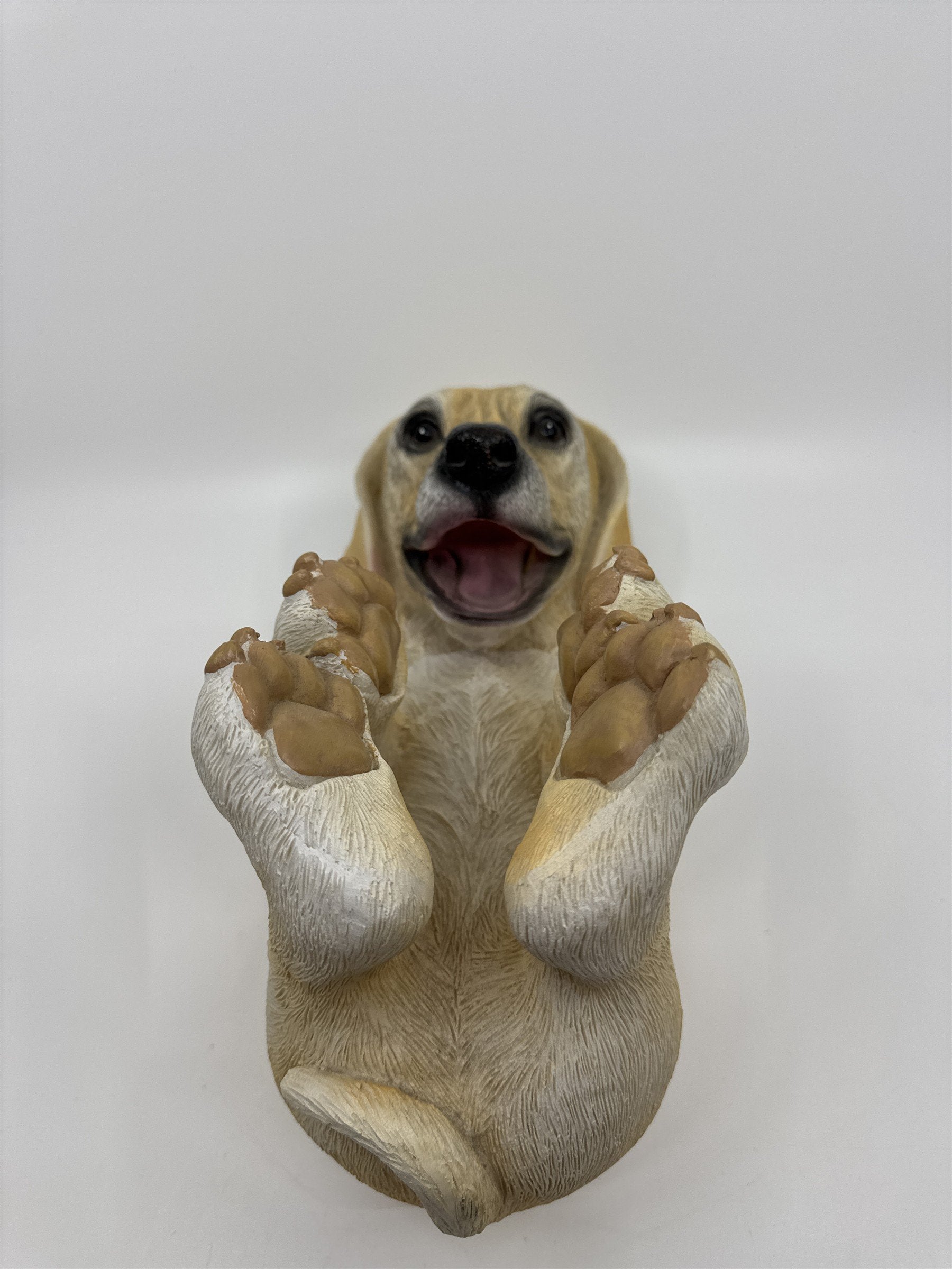 Golden Labrador Retriever Resin Dog/Puppy Wine Holder Cute/Happy Dog Wine Holder